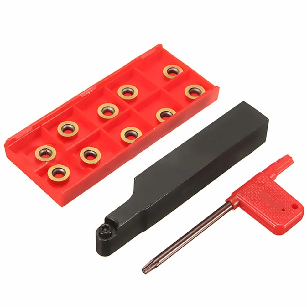 Soporte de herramientas de torno SRAPR1616H10 10 piezas RPMT10T3MO carburo CNC