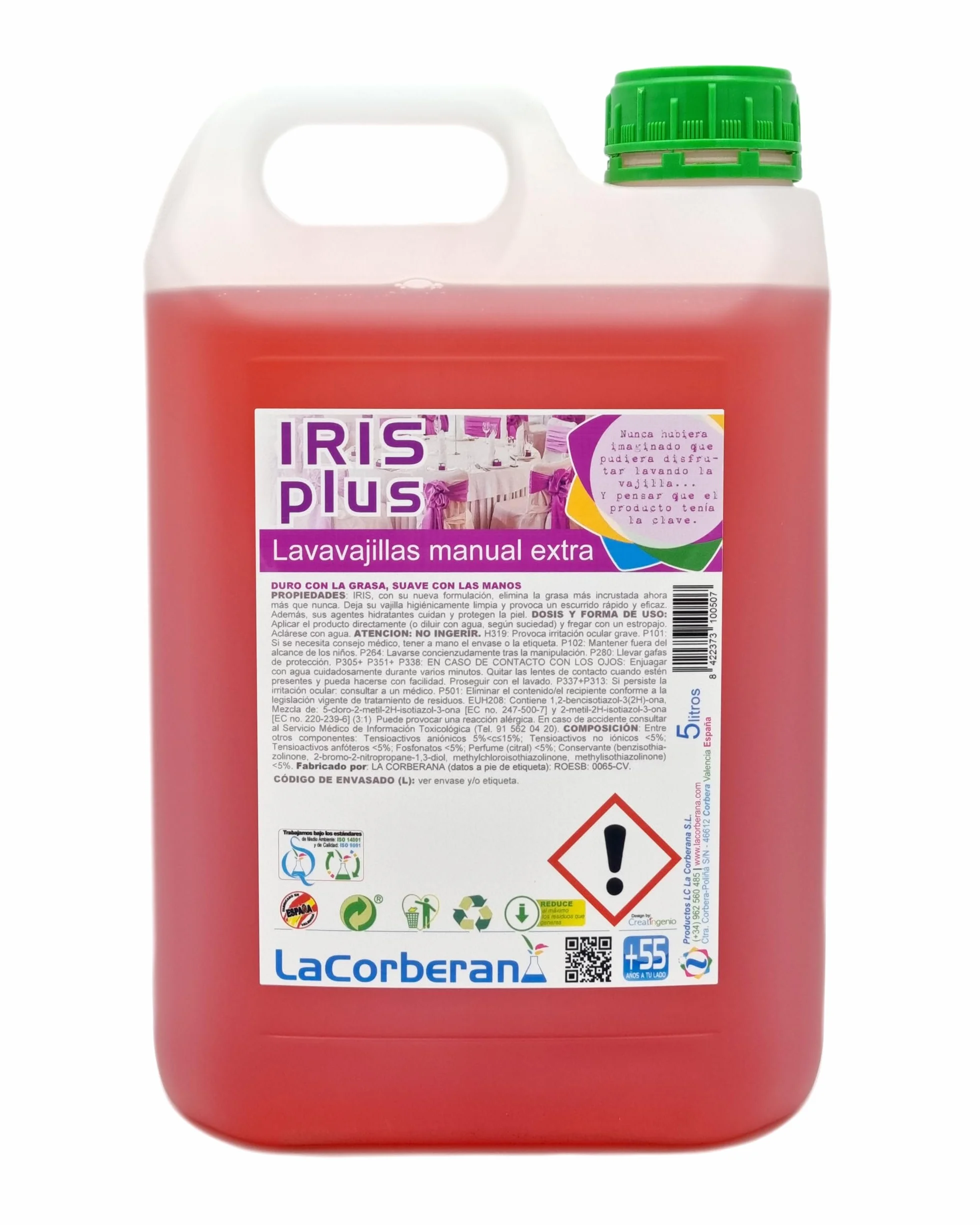 Iris Plus Profesional 5 Litros