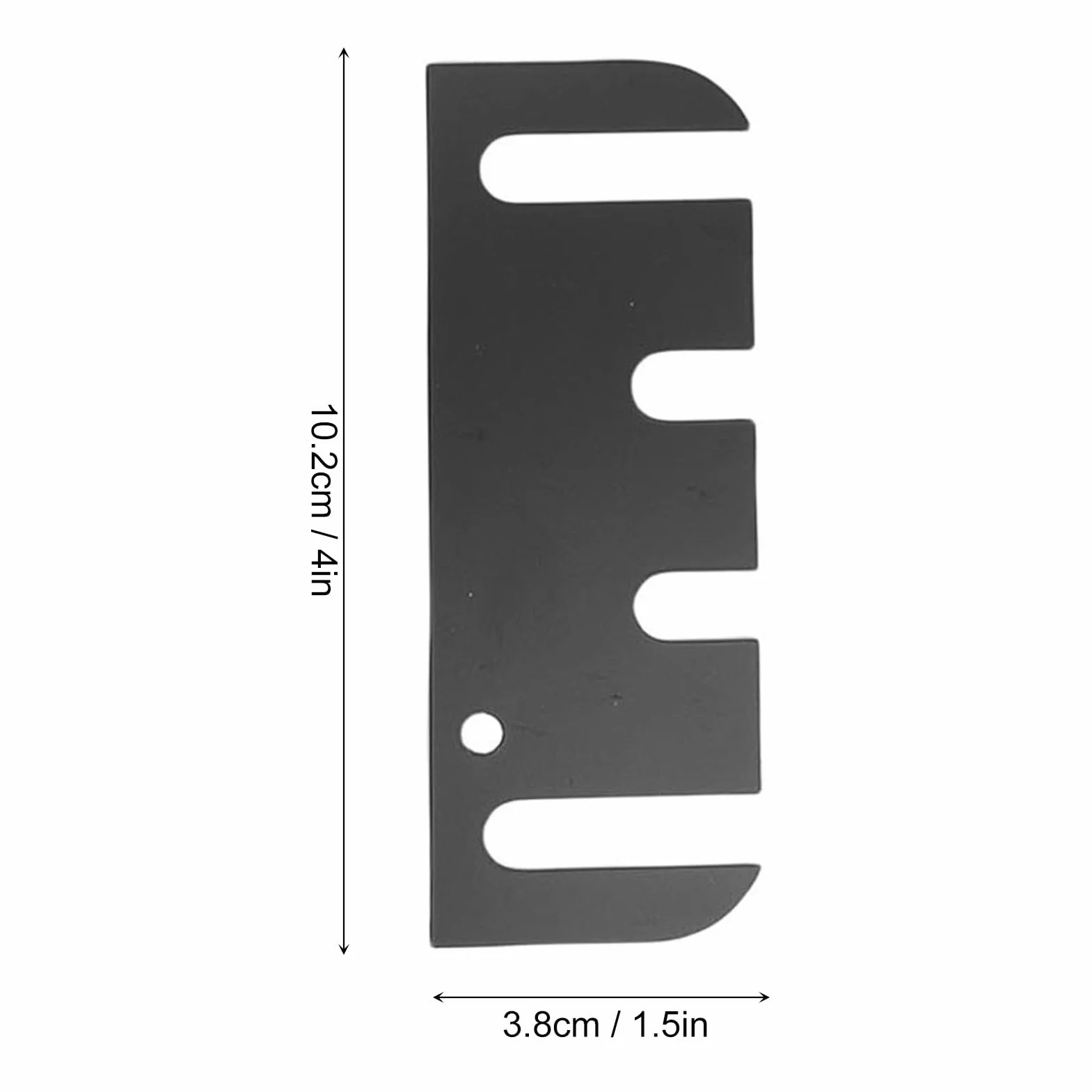 Cuñas para Bisagras de Puerta de Acero Inoxidable, Espaciadores Recubiertos, 10 Piezas