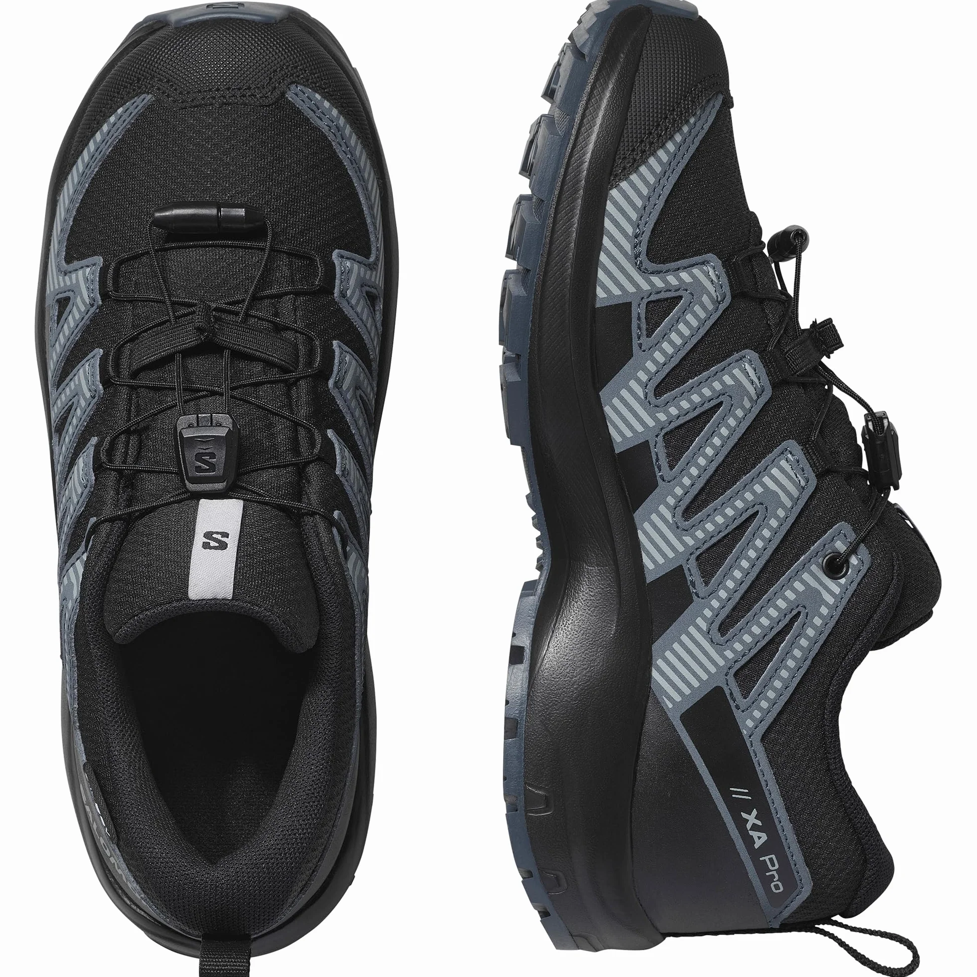 Salomon XA Pro V8 ClimaSalomon Waterproof Zapatillas de Niños para Uso Diario, Impermeable, Cómodo, Agarre en todo tipo de terrenos, Deportivo