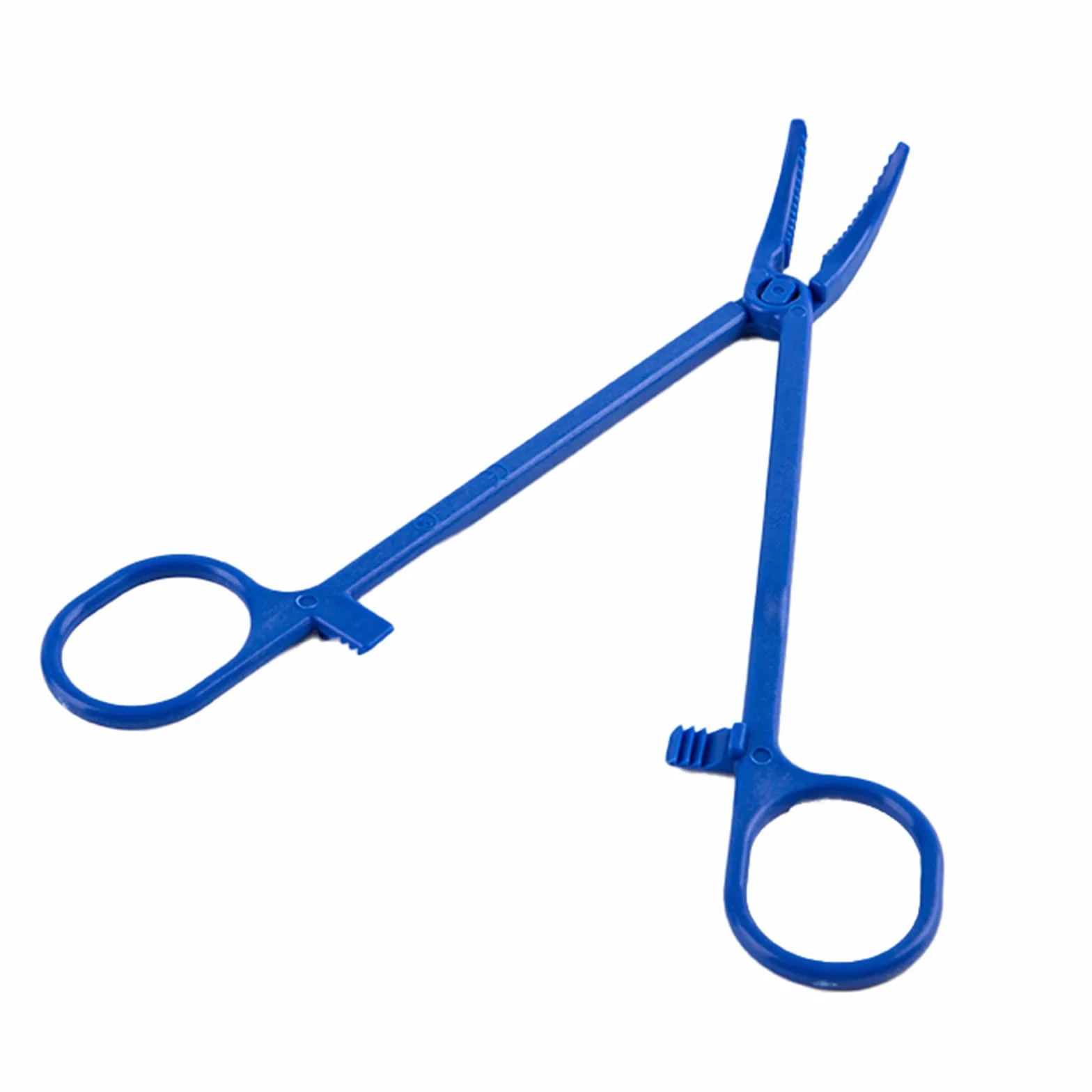 Alicates hemostáticos 6.29 pulgadas pinzas de esponja de algodón herramientas de boca de plástico afiladas