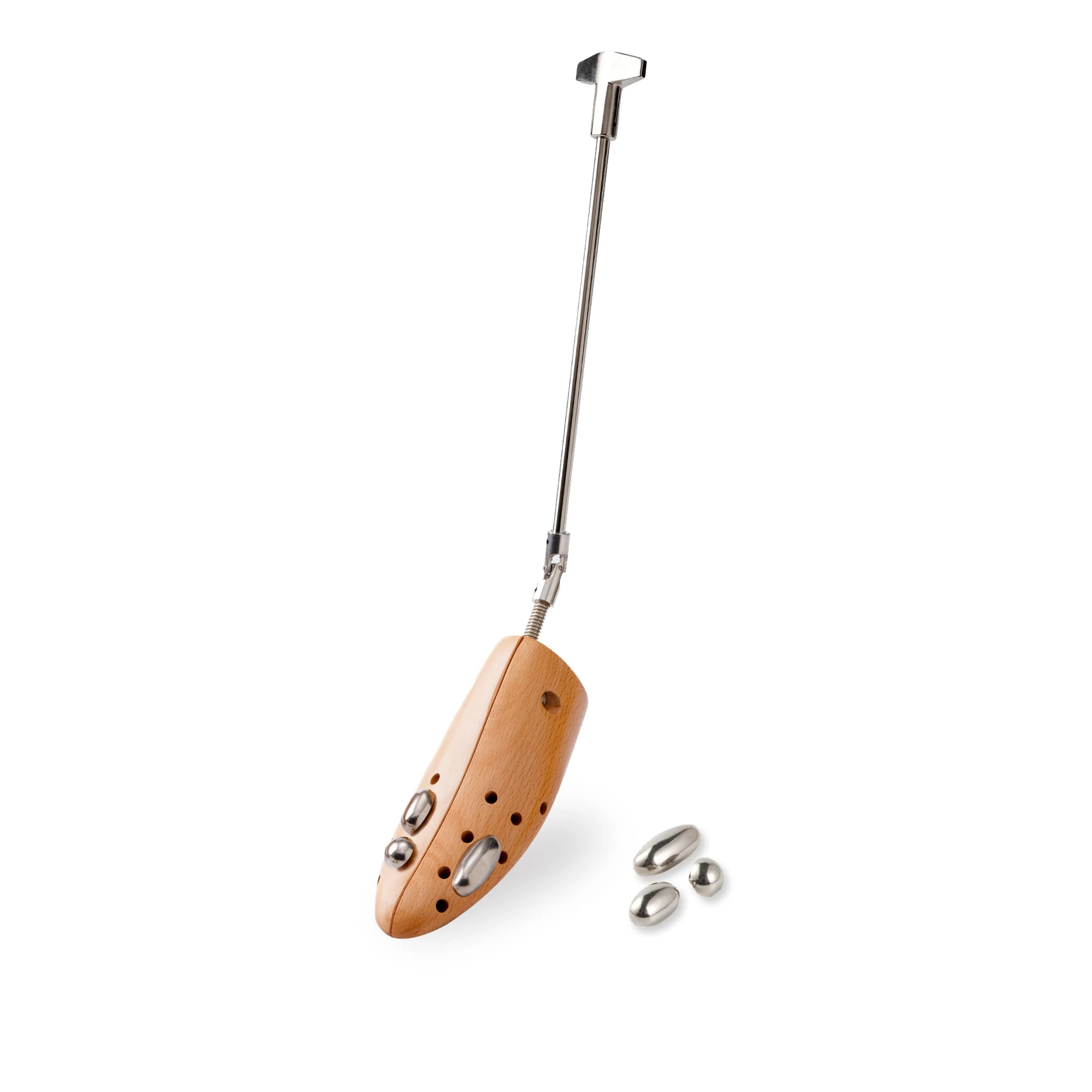 Extensor de zapatos de madera profesional, ancho para hombre y mujer, ajustable para el ancho de las botas, estirador de barcos