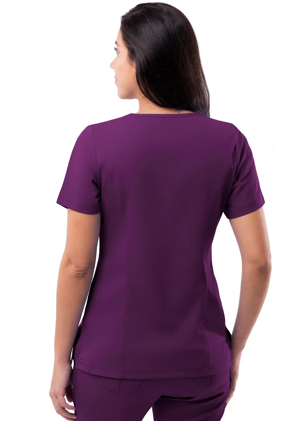 Adar Pro Prendas médicas para mujer Casaca médica cuello en V