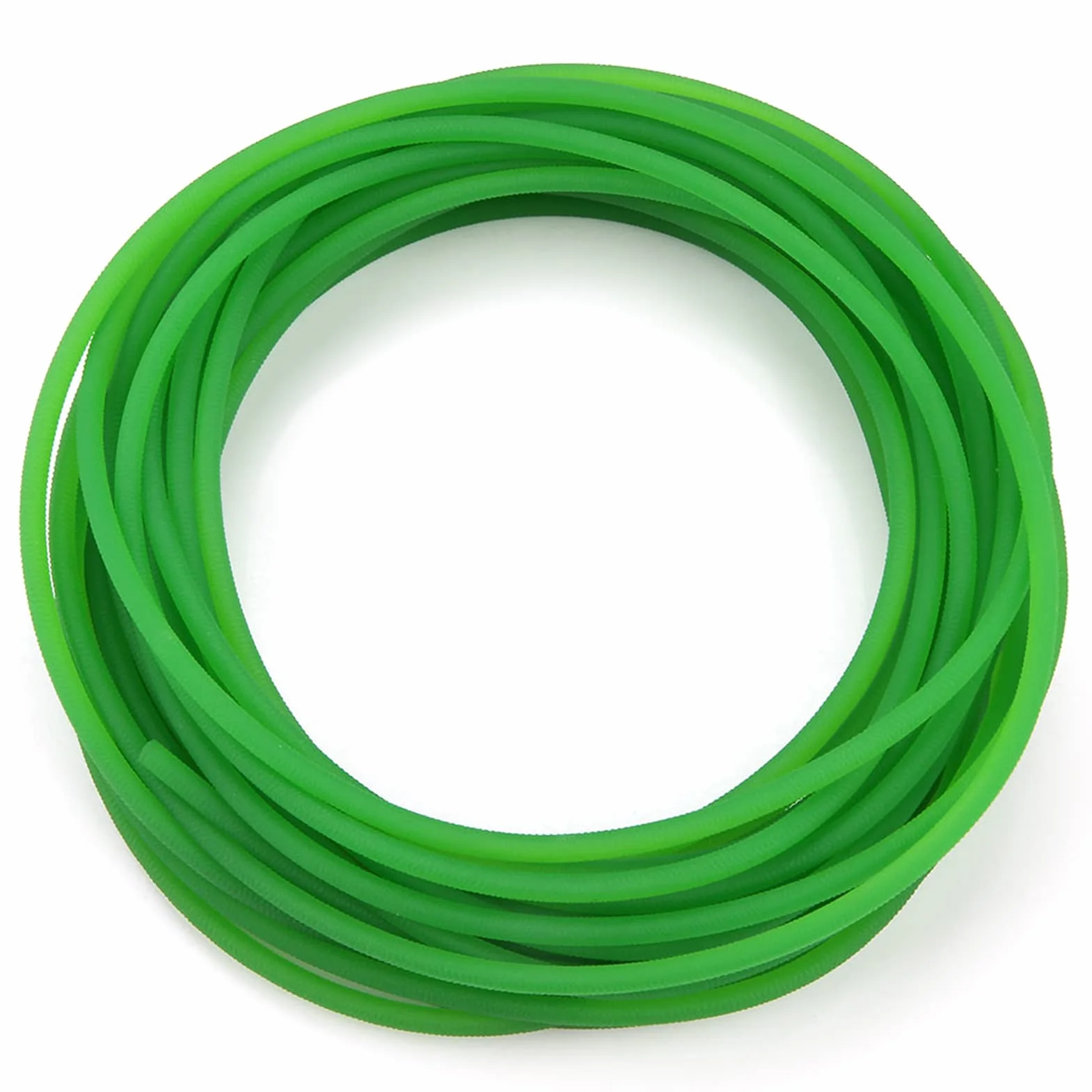 Correa Redonda de Poliuretano PU Verde 4mm x 10m para Transmisión