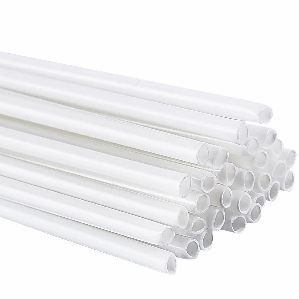 OLYCRAFT 30 tubos redondos de plástico ABS 25 cm 1 mm diámetro interior 2 mm diámetro exterior varilla hueca
