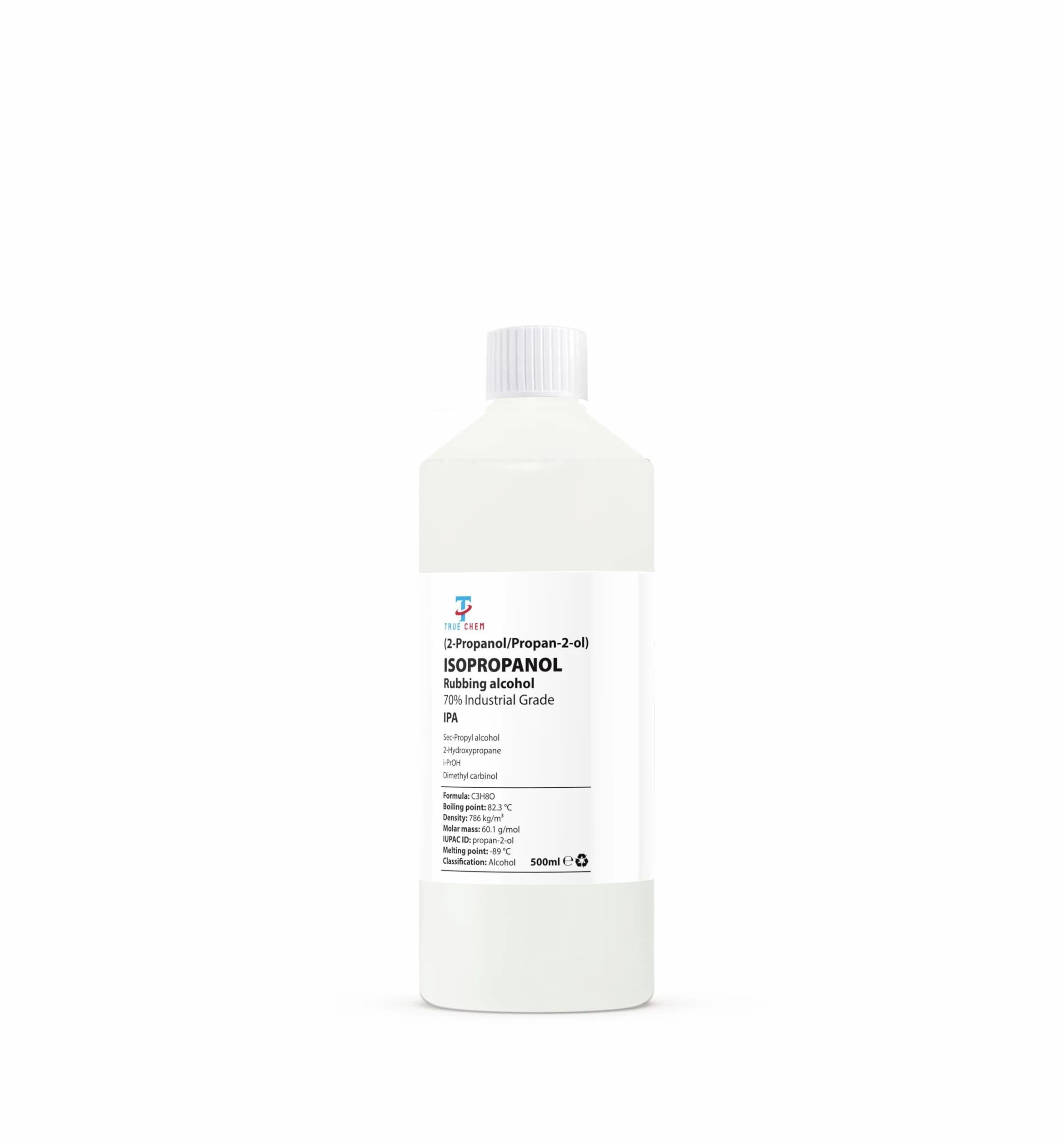 Alcohol Isopropílico 70% 500 ml - Isopropanol IPA para Limpieza Técnica