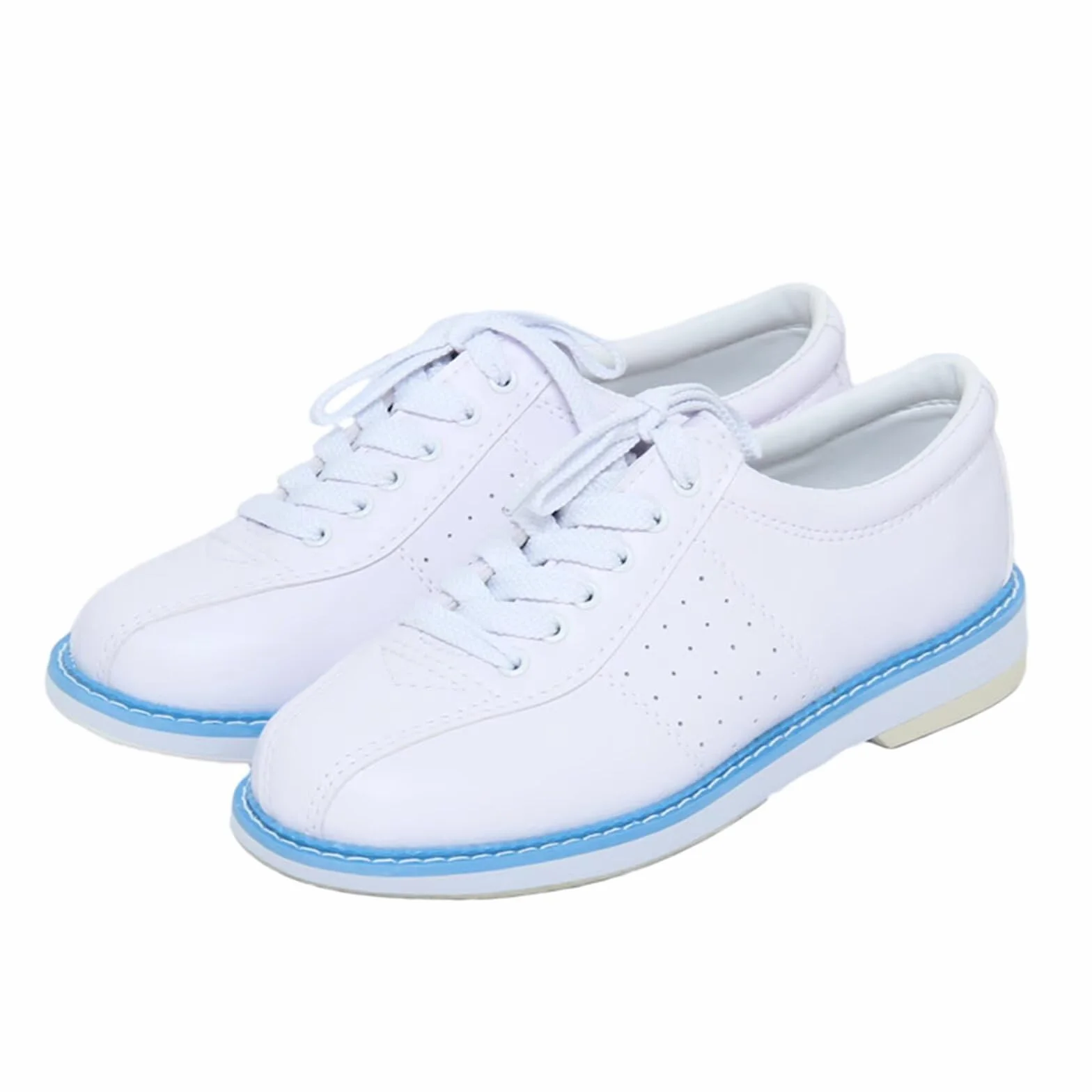 Zapatos de Bolos Antideslizantes Transpirables Cuero PU para Mujer y Hombre