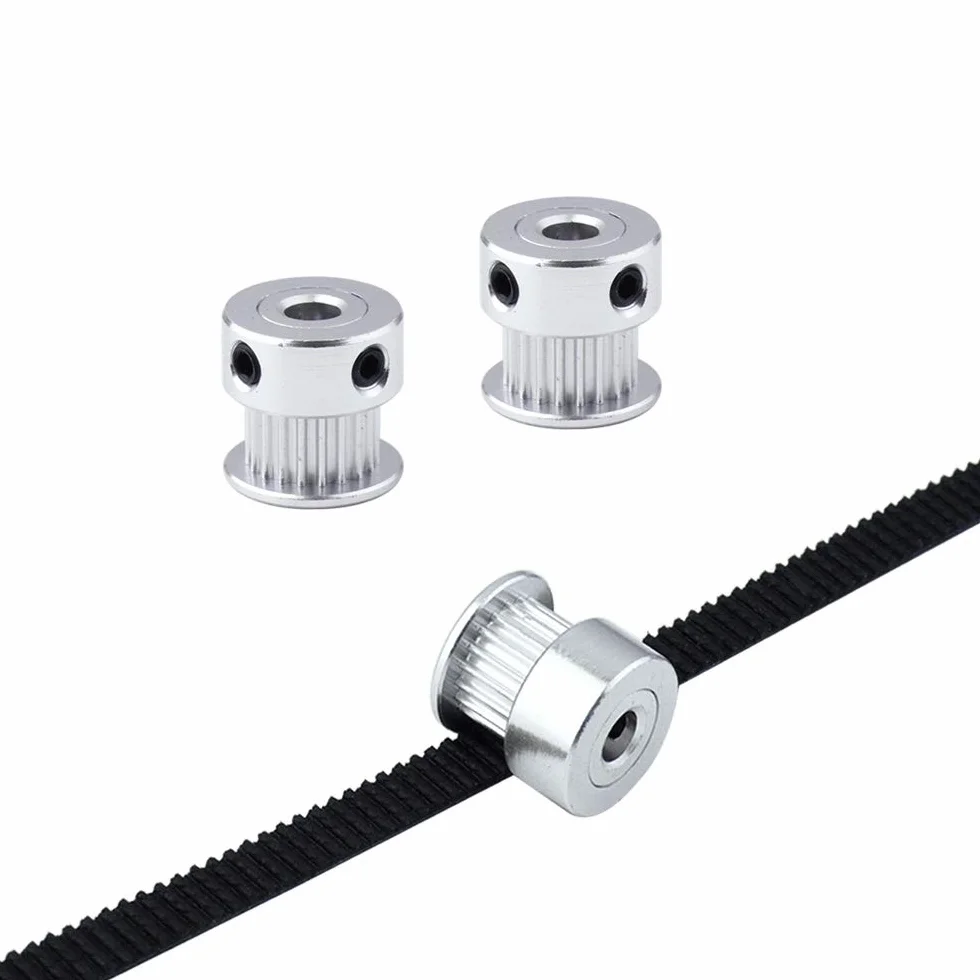 FULARR GT2 Correa Dentada Polea 20 Dientes 5mm Diámetro 6mm Ancho para Impresora 3D