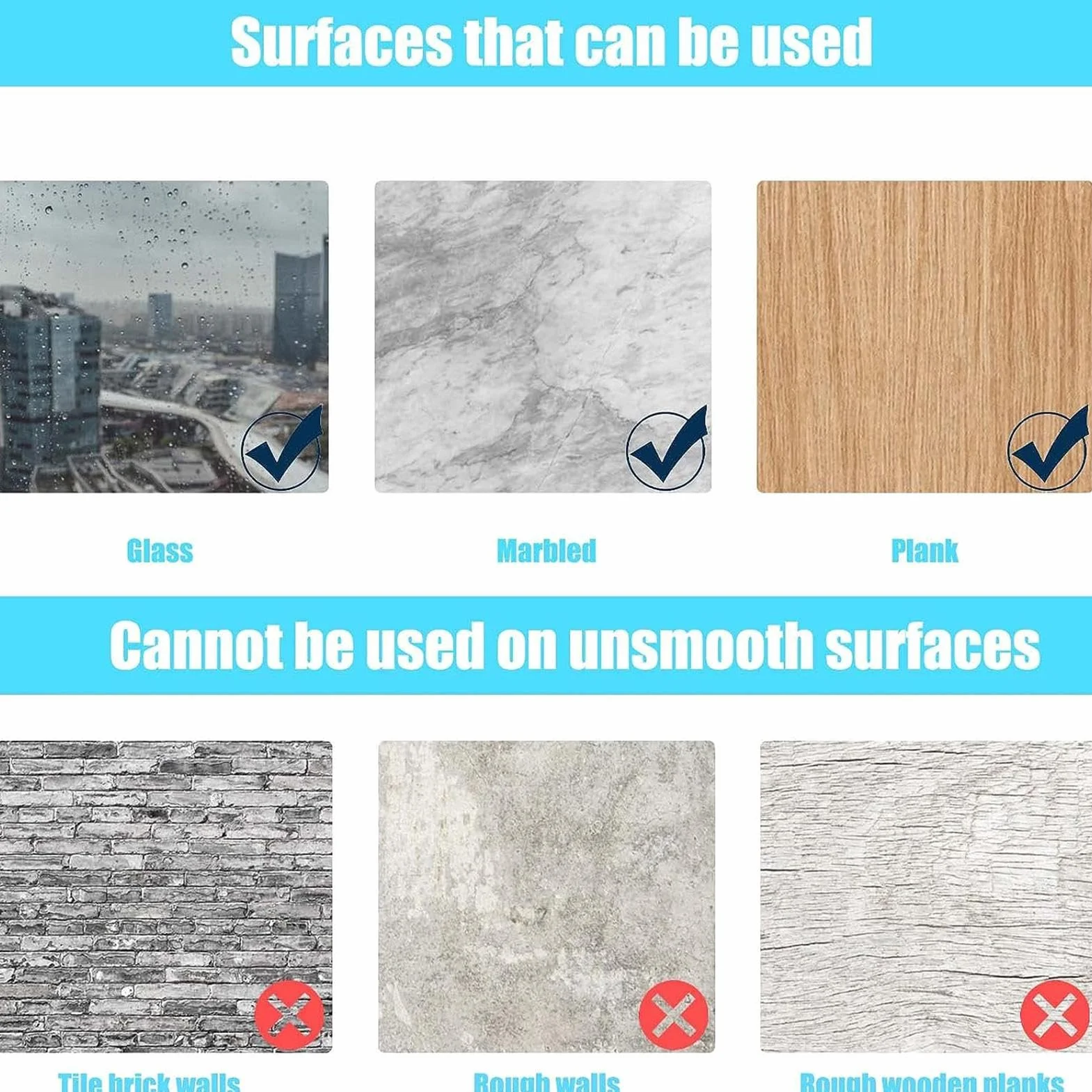 Ventosas Transparentes con Trabillas Protector Solar para Parabrisas Coche Resistente Baño Cocina Ventanas