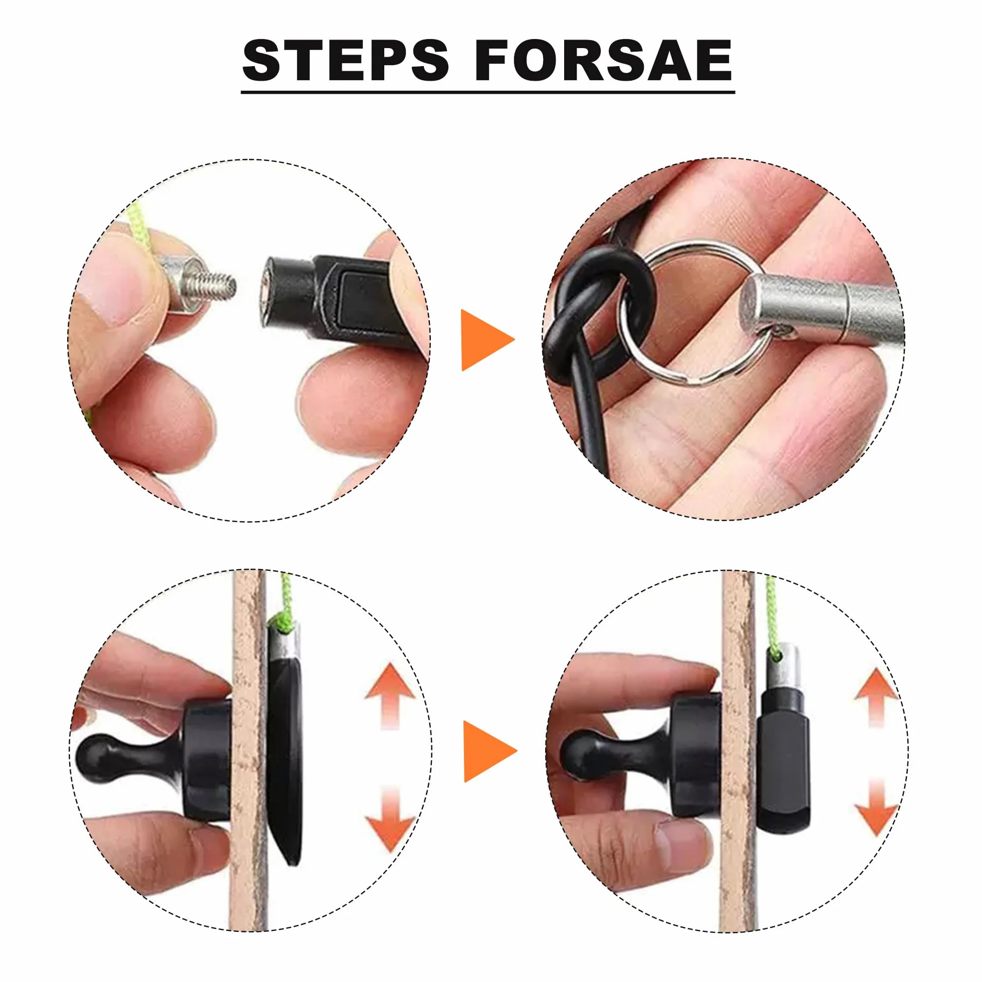 Extractor de cables magnético sistema guía herramienta extracción eficaz diferentes superficies tubos
