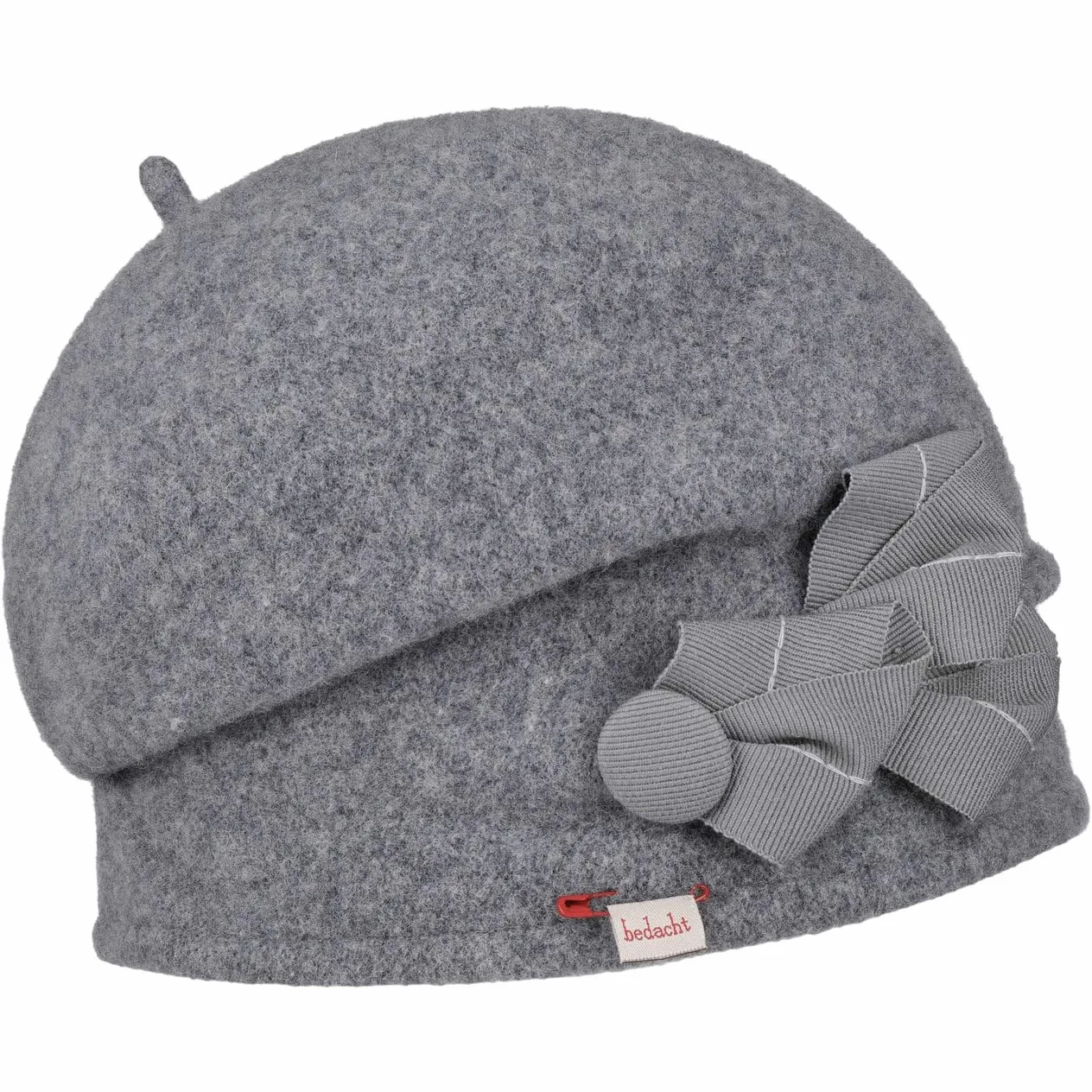 Lindola - Gorro de lana para mujer, fabricado en Italia, otoño-invierno