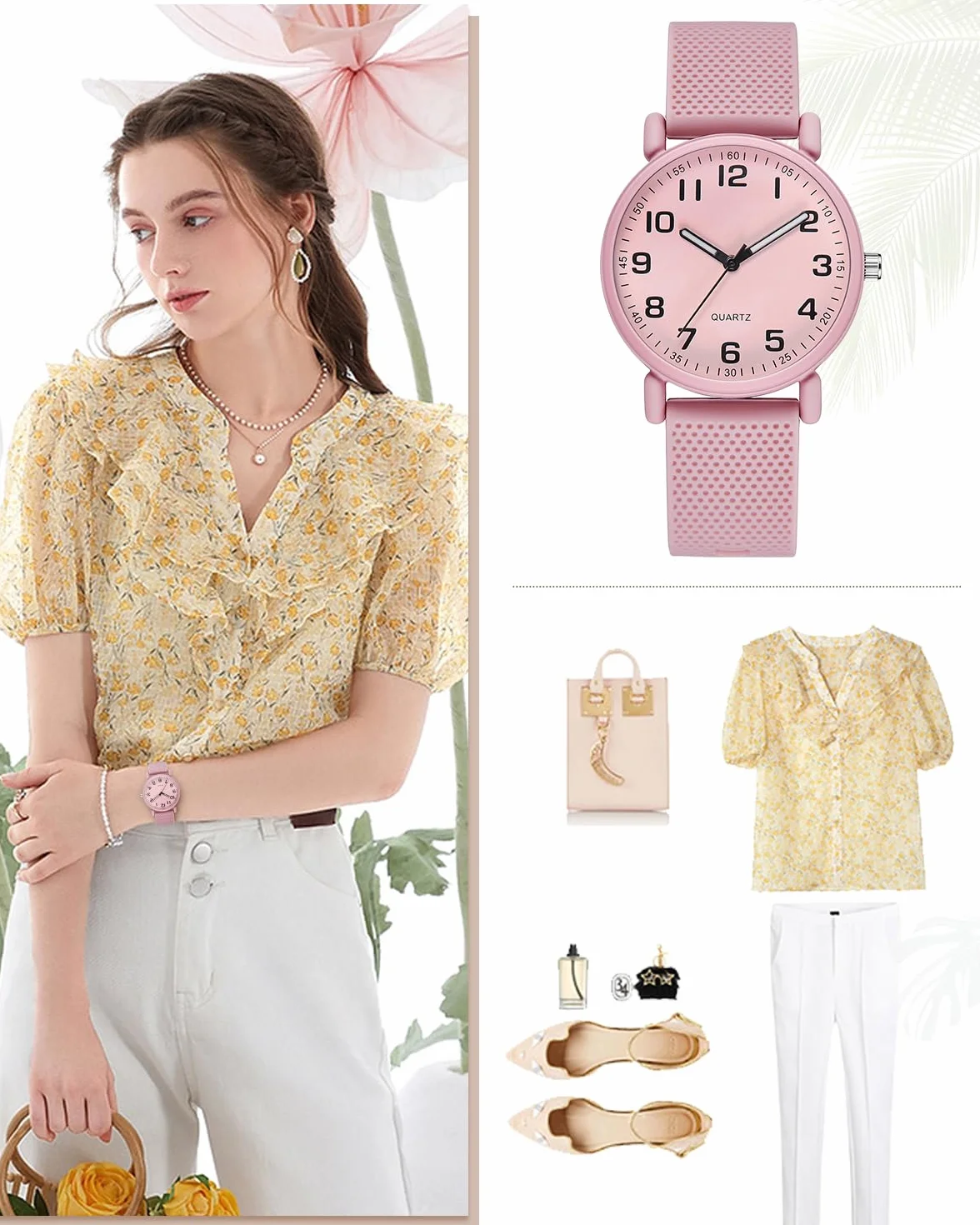 CIVO Reloj Mujer Analogico Minimalistas: Impermeable Goma Casual Cuarzo - Deportivo Moda Clasico Regalo Relojes Pulsera Mujer