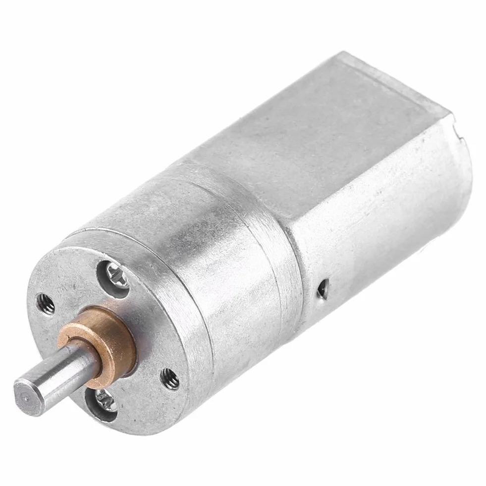 Akozon Gear Motor DC 12V 15~200RPM 20MM