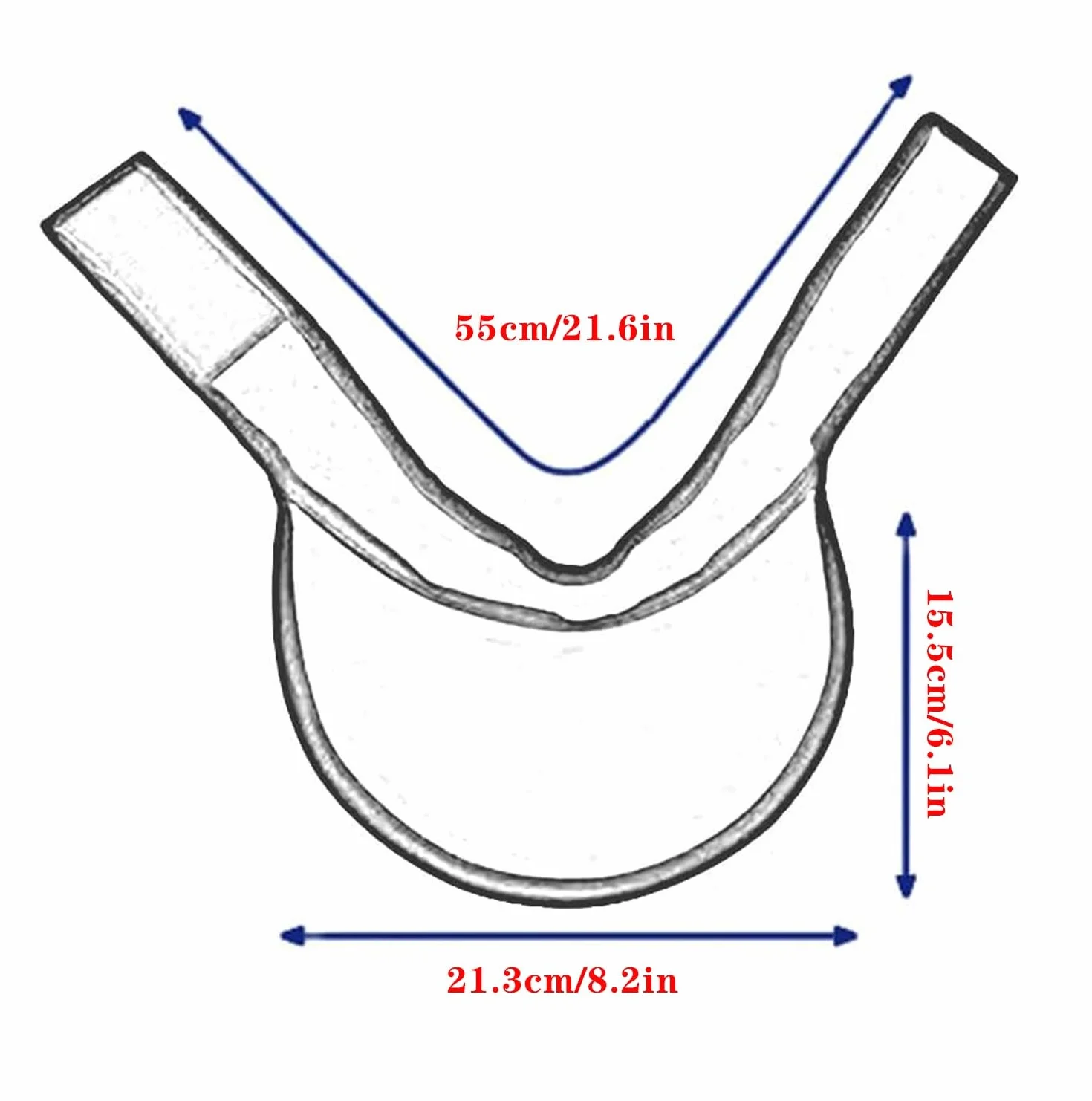 Delantal Protector de Rayos X, Cuello para Tiroides, 0.5mmpb Revestimiento de Plomo para Hospitales