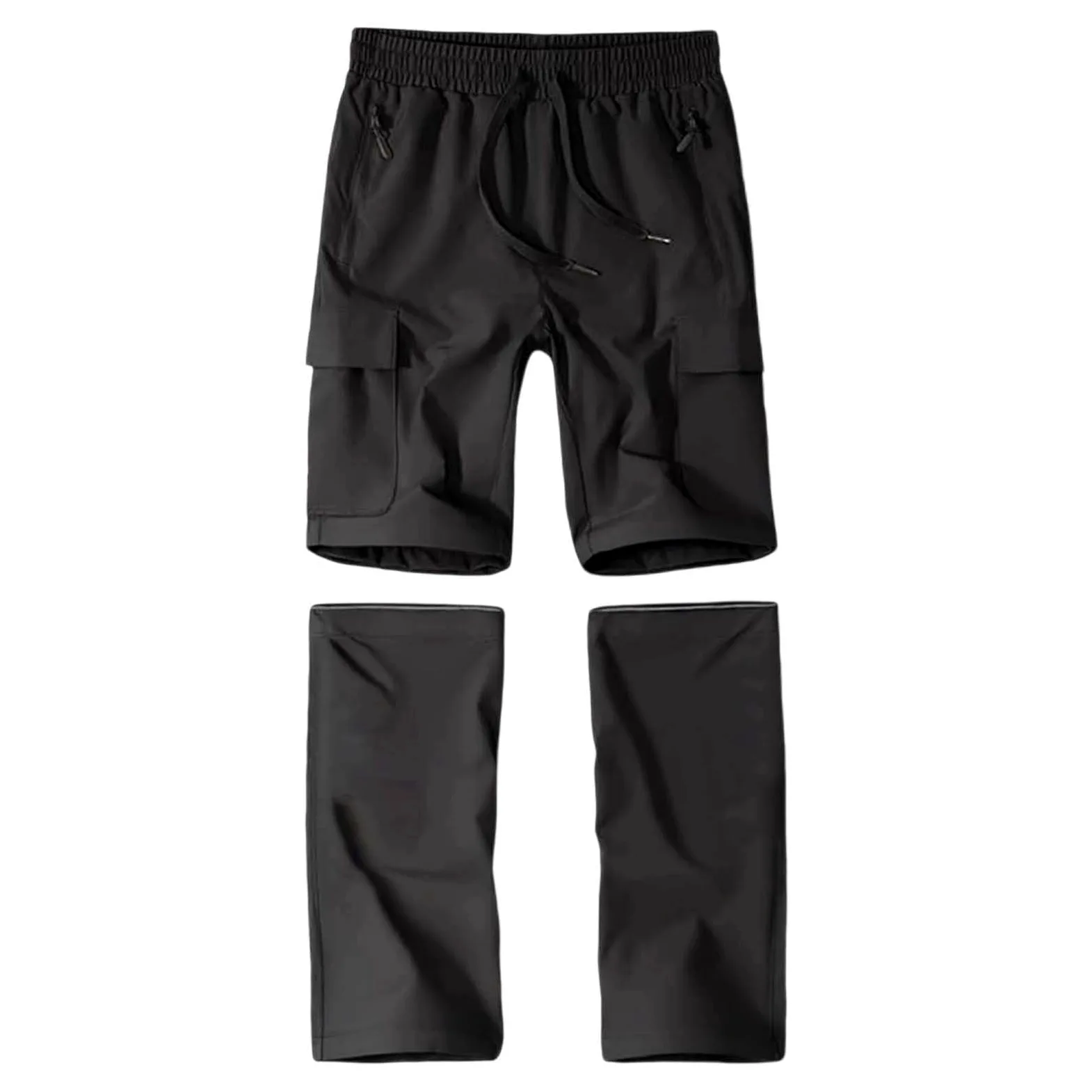 Genérico Pantalones Deportivos Niño Pantalones Convertibles para Niños con Perneras Desmontables Ideales para Senderismo Acampada y Aventuras en Todo Clima