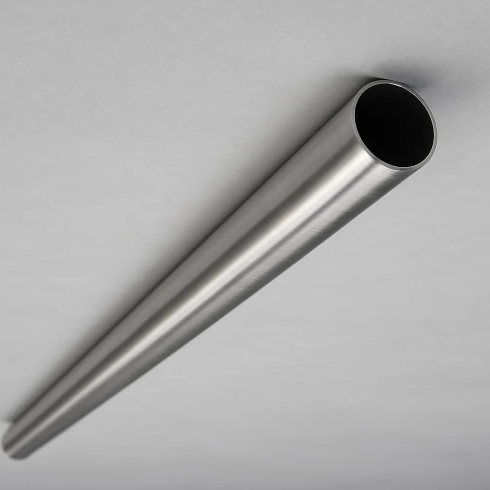 Tubo de acero inoxidable V2A 1.4301 63,5 mm x 1000 mm 6,35 cm escape