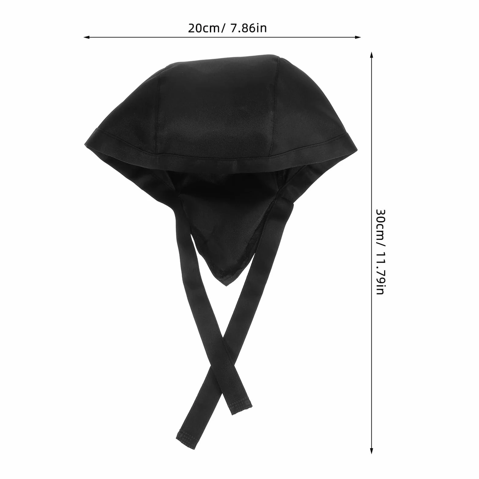 SHERCHPRY 10 Juegos De Gorras para Hombre Y Mujer Negras Unisex Ajustables para Cocina 3 Unidades X 10