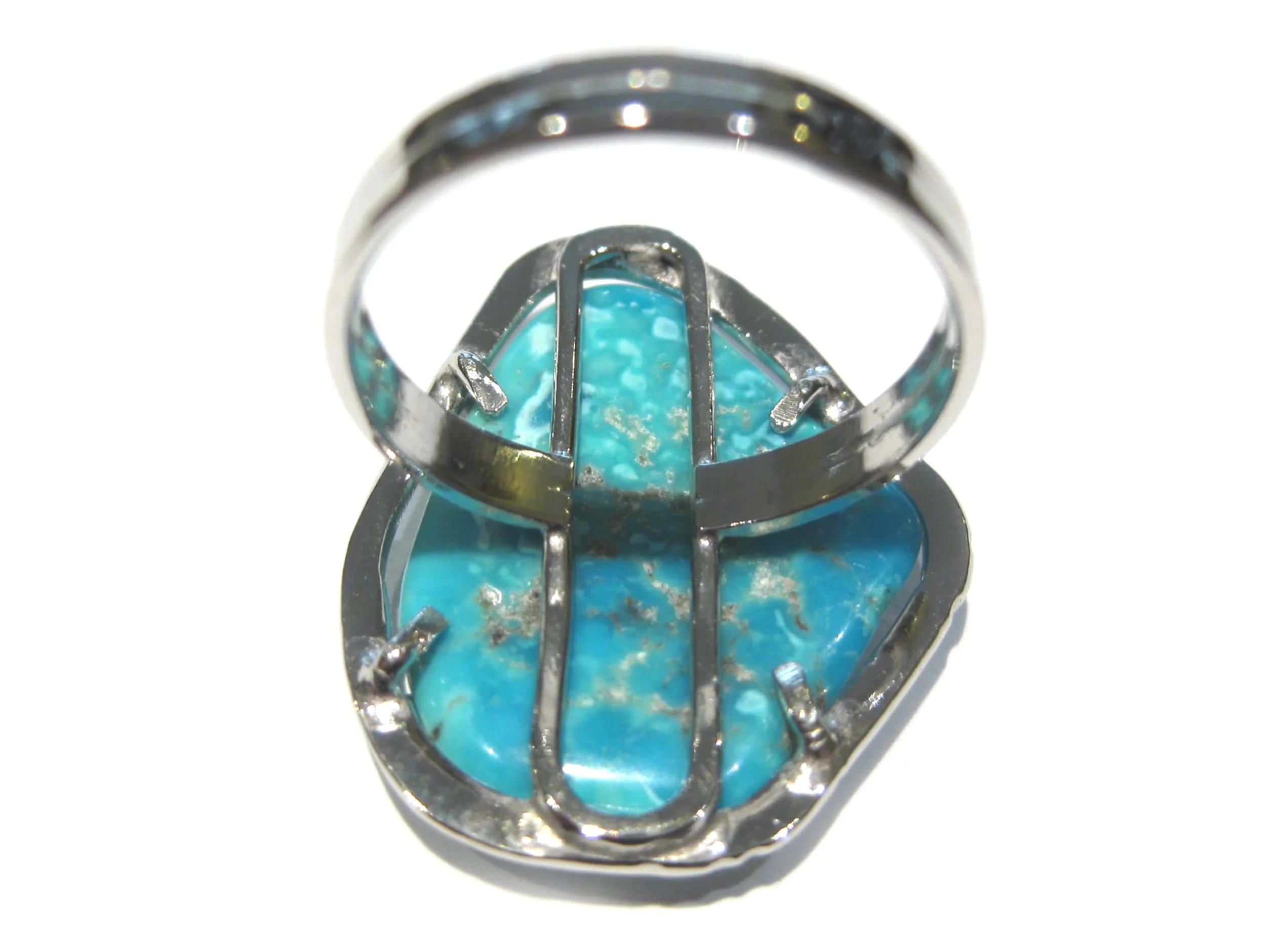 giacobbi jewelry anillo Turquesa plata 925%