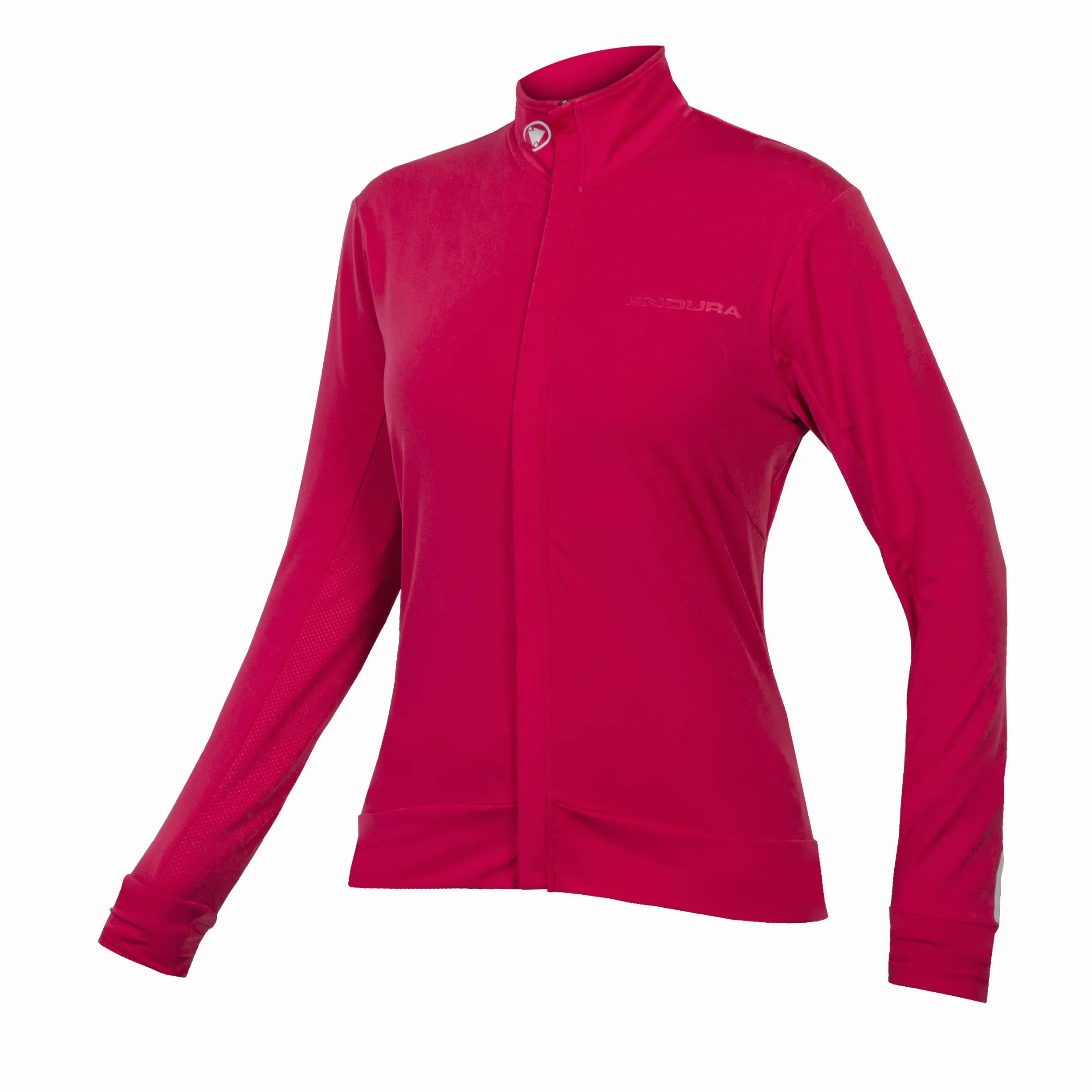 ENDURA Mujer Xtract Roubaix Longsleeve Cycling Jersey | Water Repellent | Wicking | Reflective Trim Camiseta