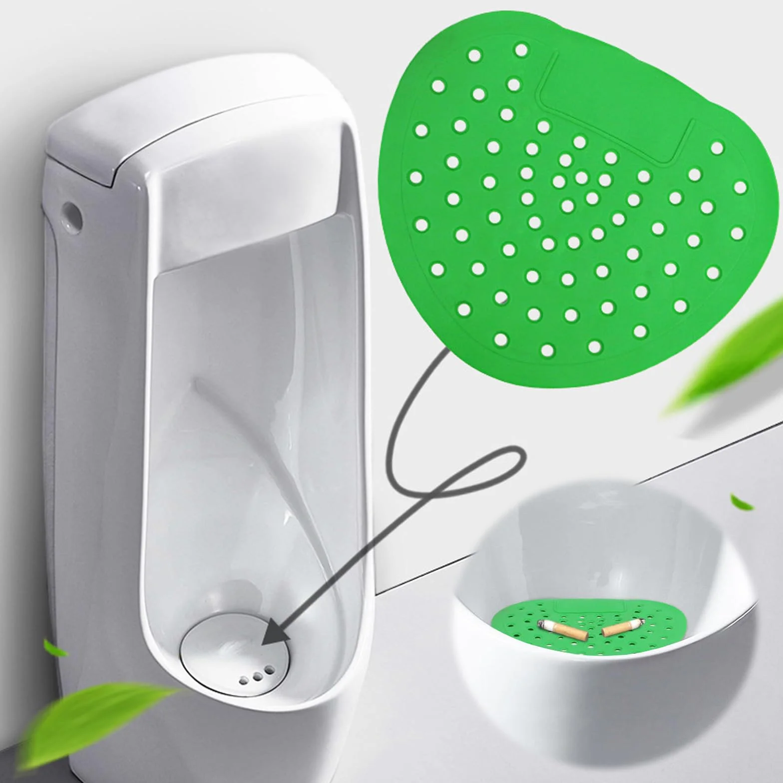 Rejilla de Urinarios Filtros de Urinario Perfumado Inserto 16 piezas