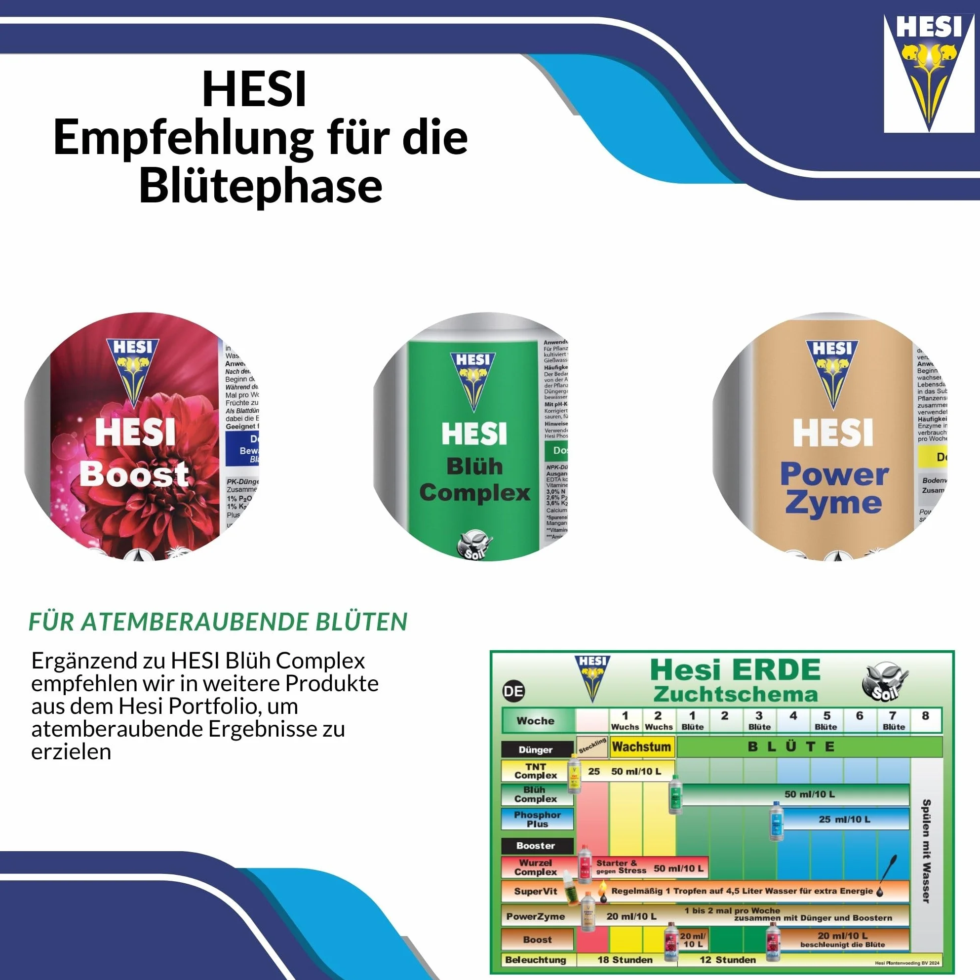 HESI Fósforo Plus Fertilizante Abono 1L