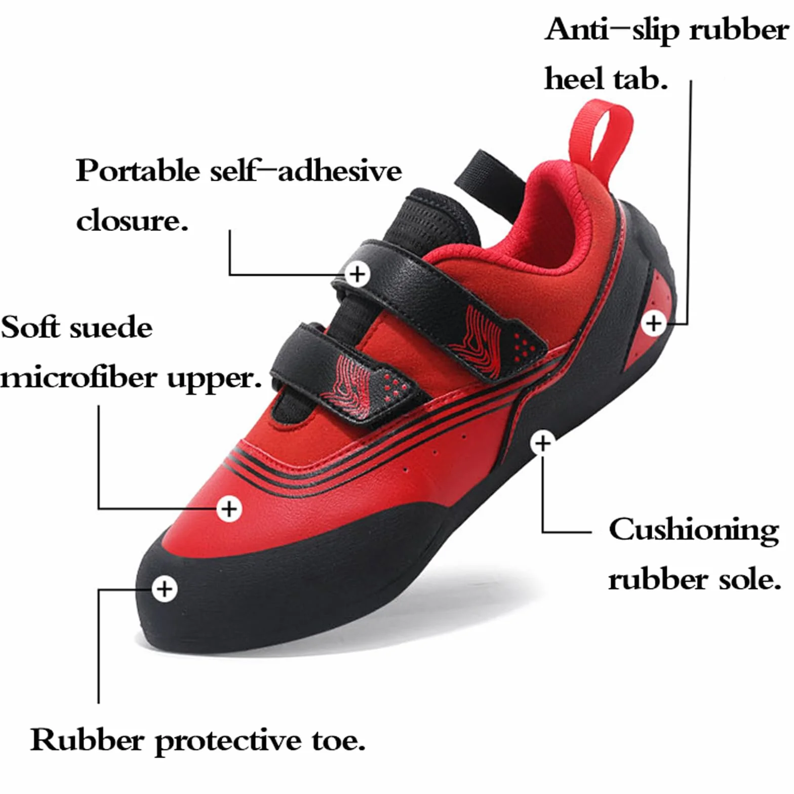 Pies Gato Escalada,Zapatos para Principiantes Escalada,Zapatos scalada,Zapatos de Escalada para niños,Zapatos de Escalada para Hombre y Mujer,Ligeros,para Interiores y Exteriores