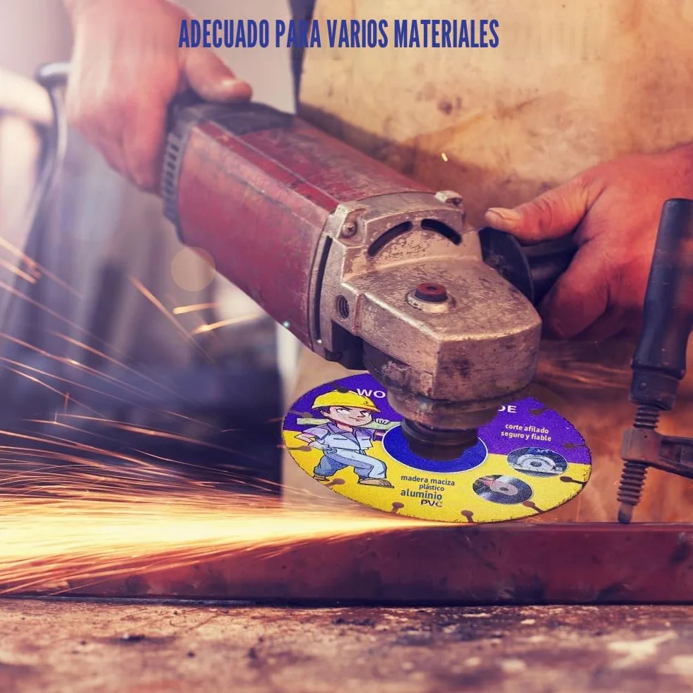 Disco de corte 115 mm amoladora angular multi rueda hoja sierra metal duro para madera contrachapado caucho plásticos