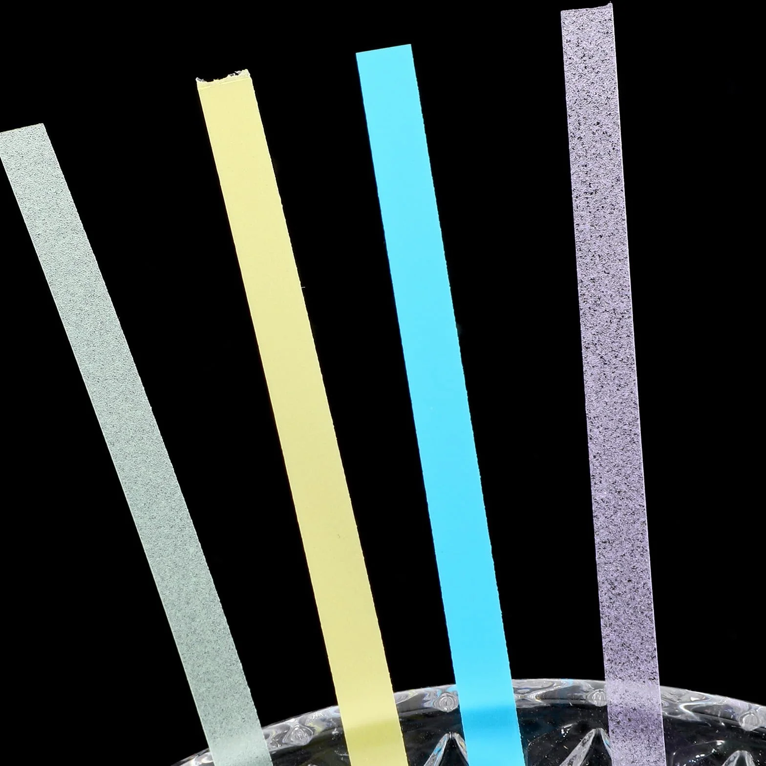 Qianyu 60 tiras de pulido dental, herramienta de lijado dental 4 mm x 150 mm, tiras abrasivas universales
