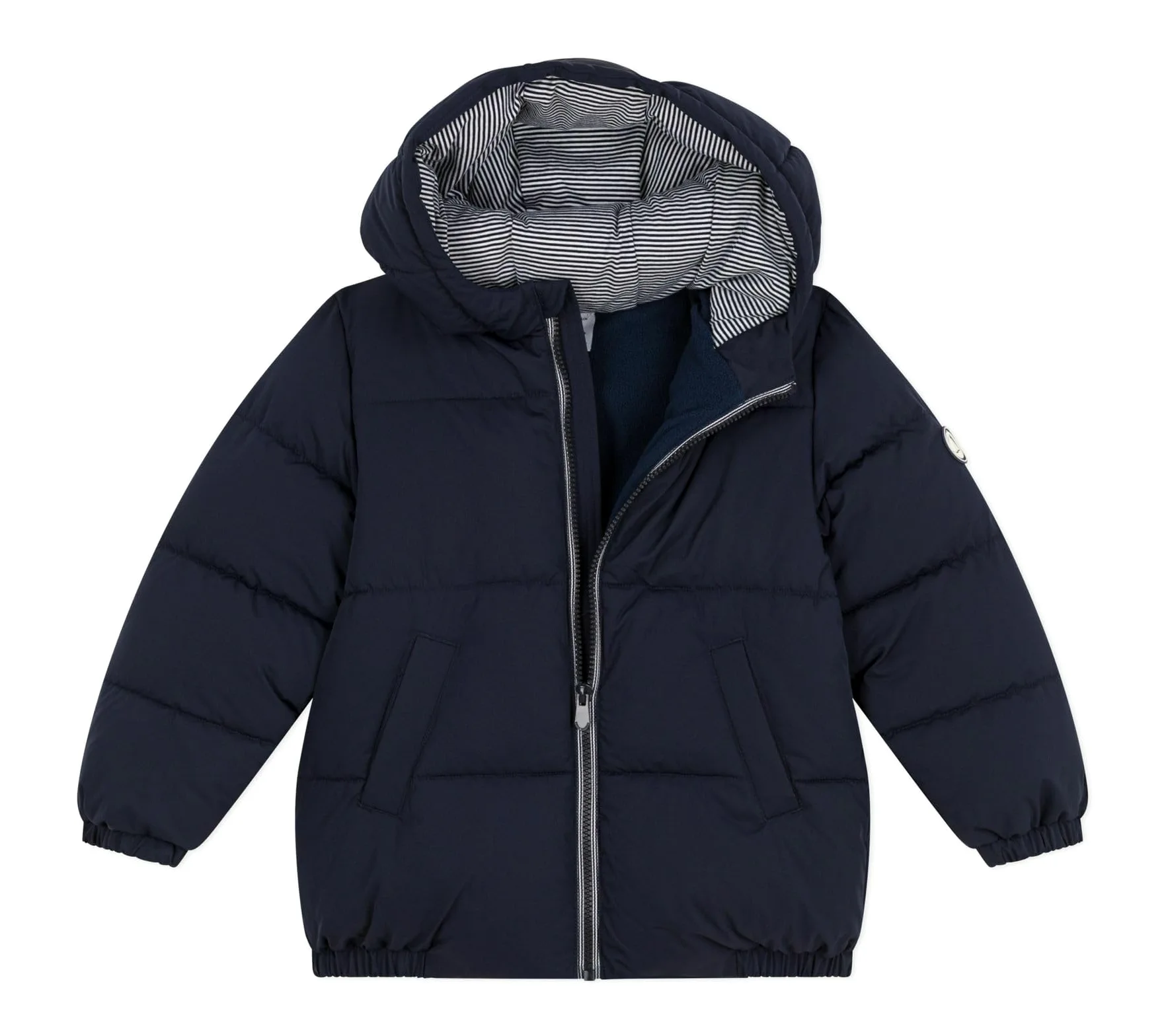 Petit Bateau Petit Bateau Chaqueta De Plumas Niño Liso, Smoking., 10 Años