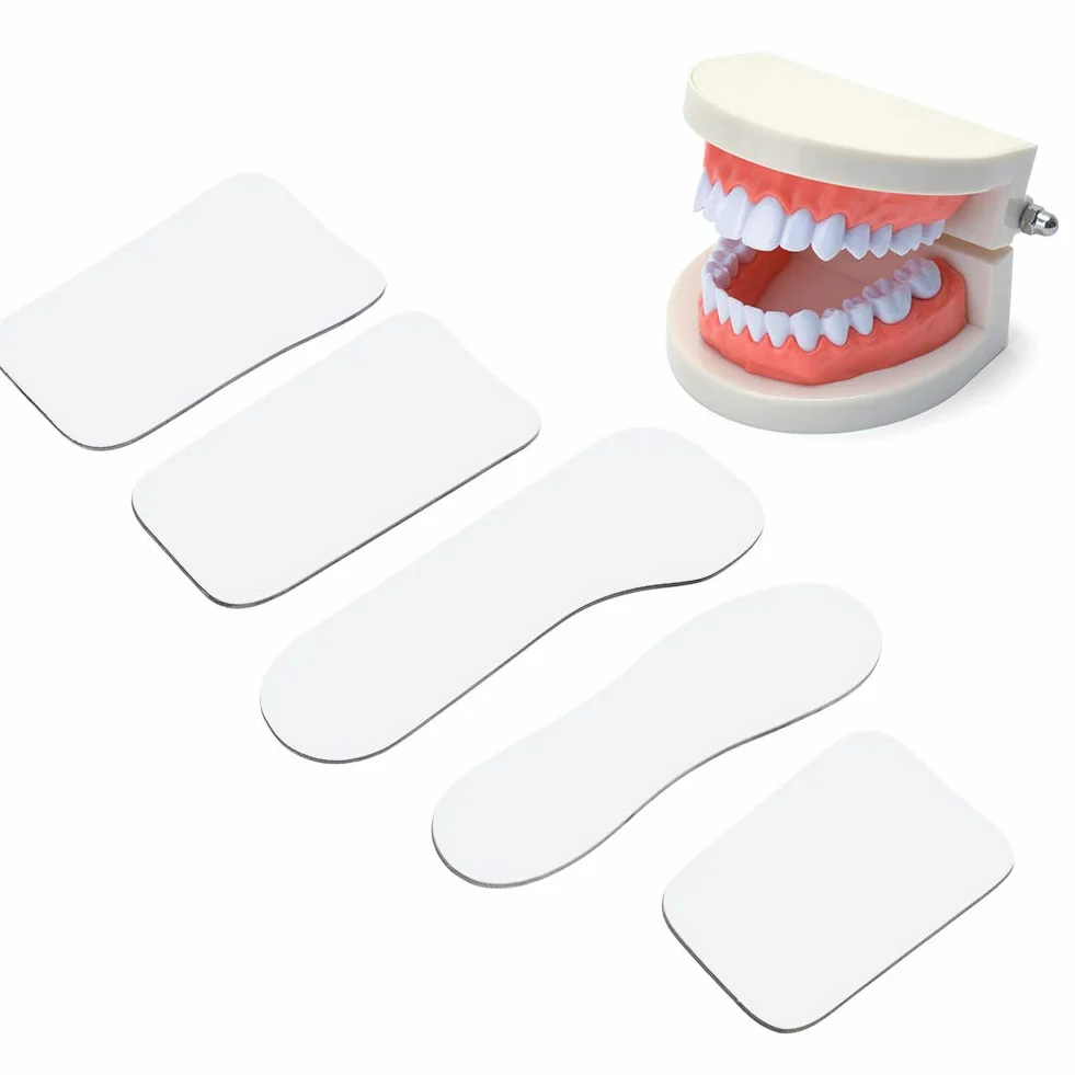 Reflector Fotográfico Dental Intraoral 2 Caras Espejo Ortodoncia 5 Uds.