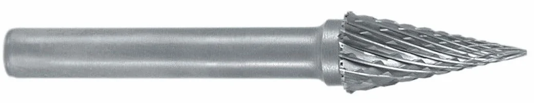 Fresas de metal duro con forma de cono punta para mecanizado de precisión