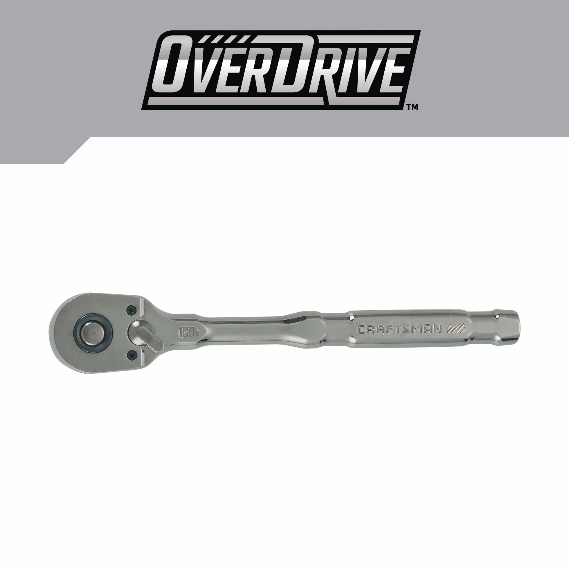 CRAFTSMAN OVERDRIVE Trinquete de cabeza de pera 180T 3/8 pulgadas CMMT82111