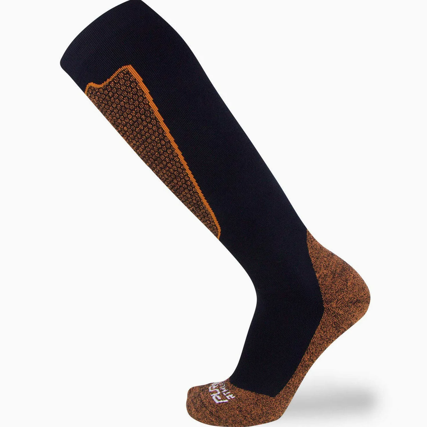 Pure Athlete Copper Compression Ski Socks Men - Warm Merino Wool OTC, Women