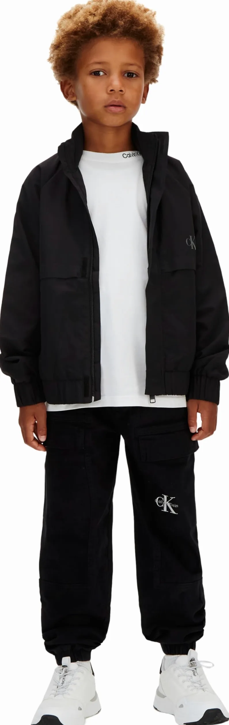 Calvin Klein Essential Cargo Jogger Lvcksjc33b - Pantalón Deportivo Niños