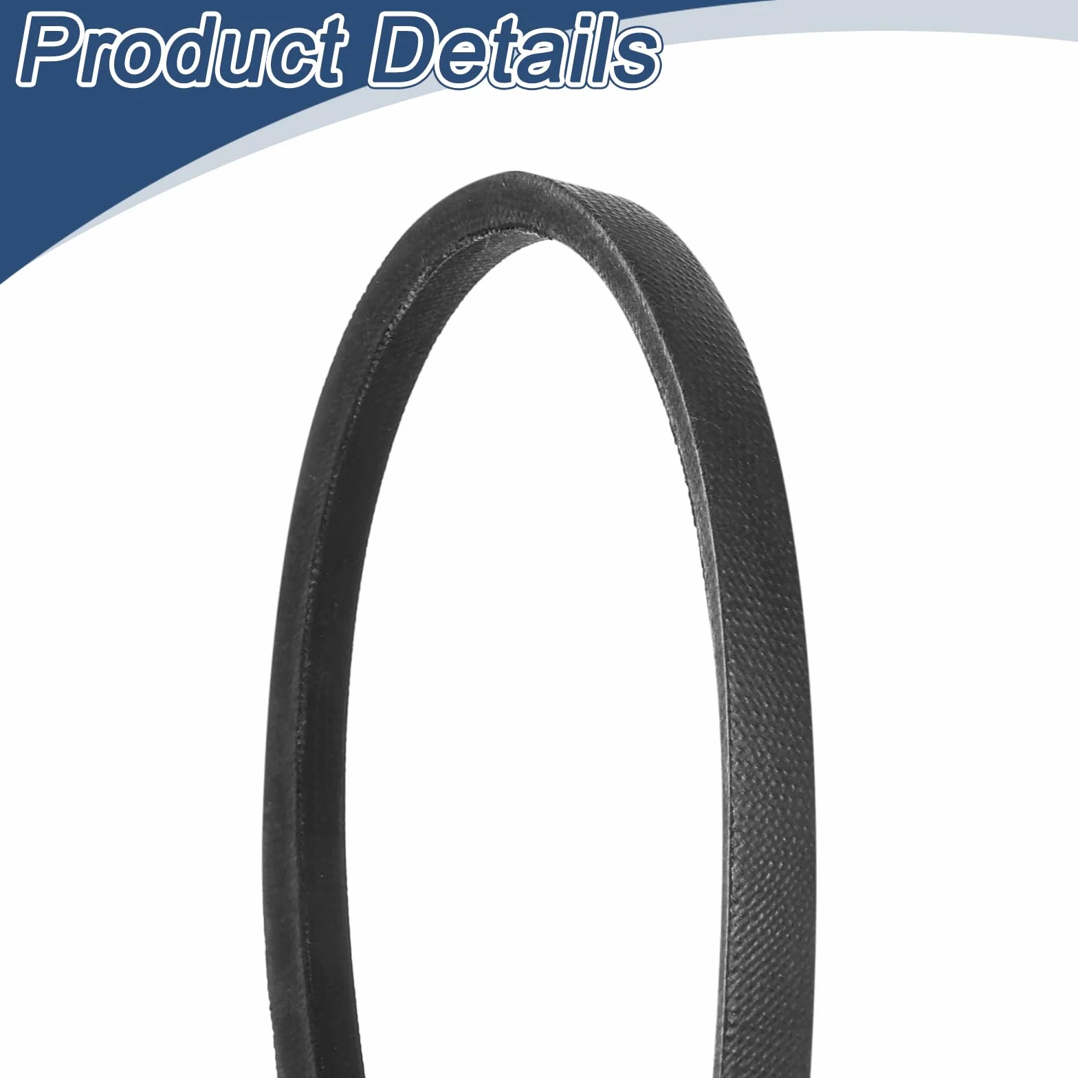 QUARKZMAN 3L360 Classic Wrapped Rubber V-Belt, 36"(914mm) Circunferencia Externa, Perfil 3L 3/8" Ancho 7/32" Altura