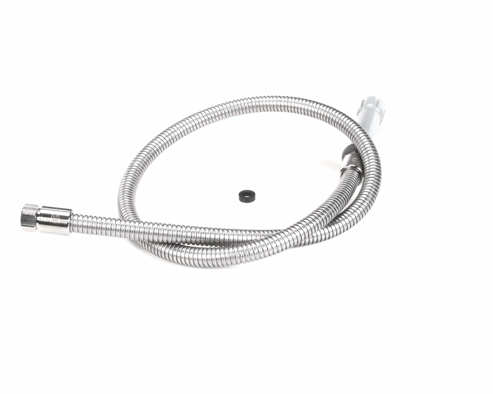 T&S Brass B-0050-H Manguera flexible de acero inoxidable de 50 pulgadas