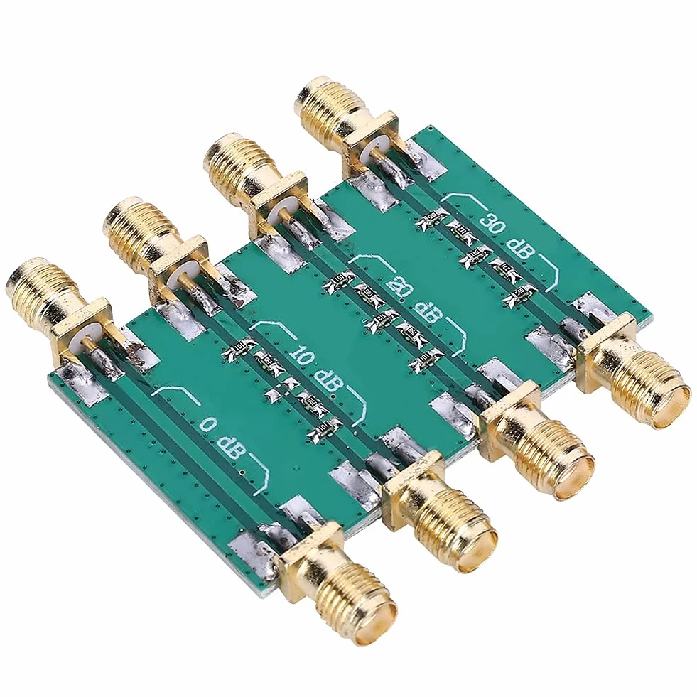 Atenuador Fijo RF DC-4.0GHz SMA Doble Cabeza Hembra para Módulos