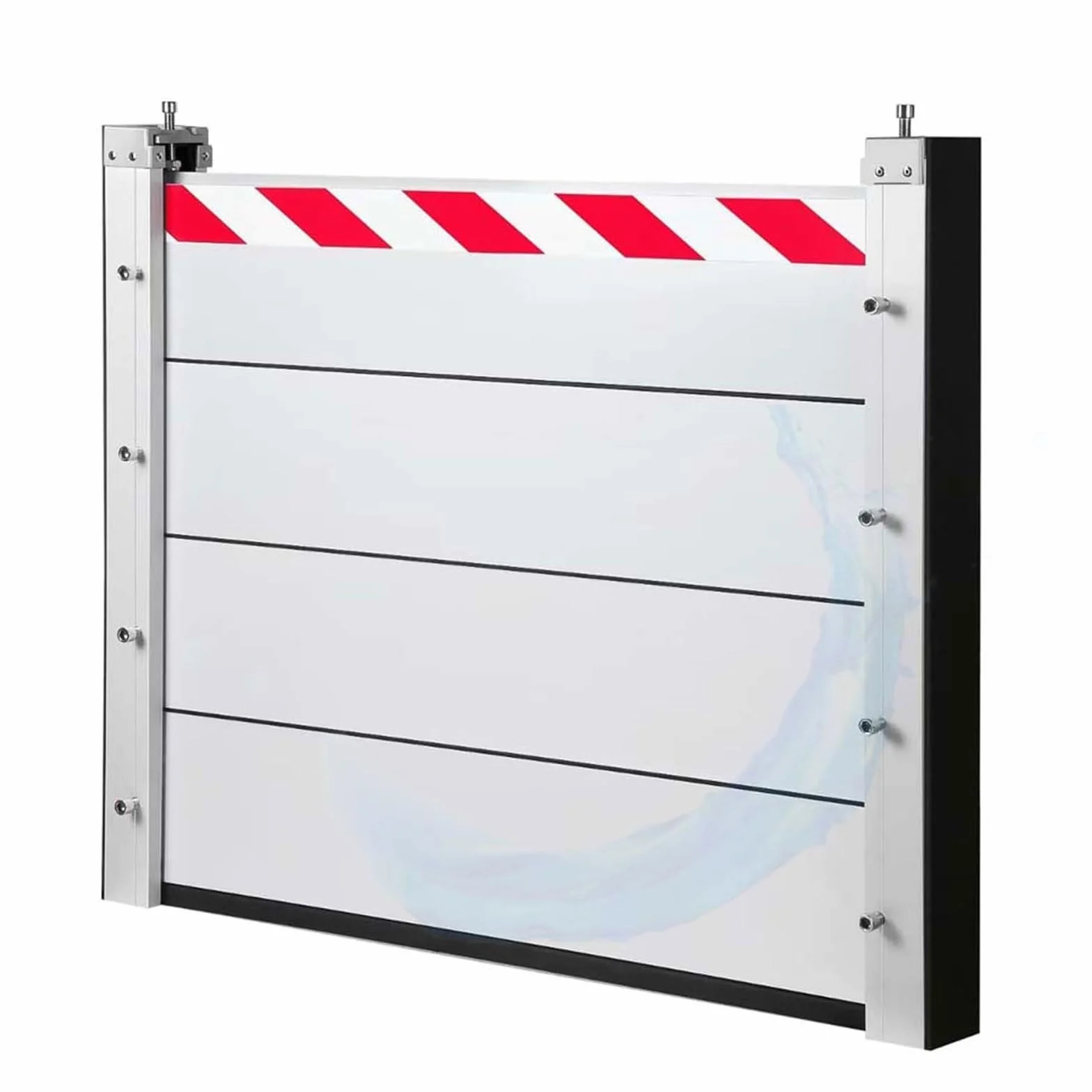 Barrera Anti Inundaciones Aluminio Extensible 270x60cm Reutilizable