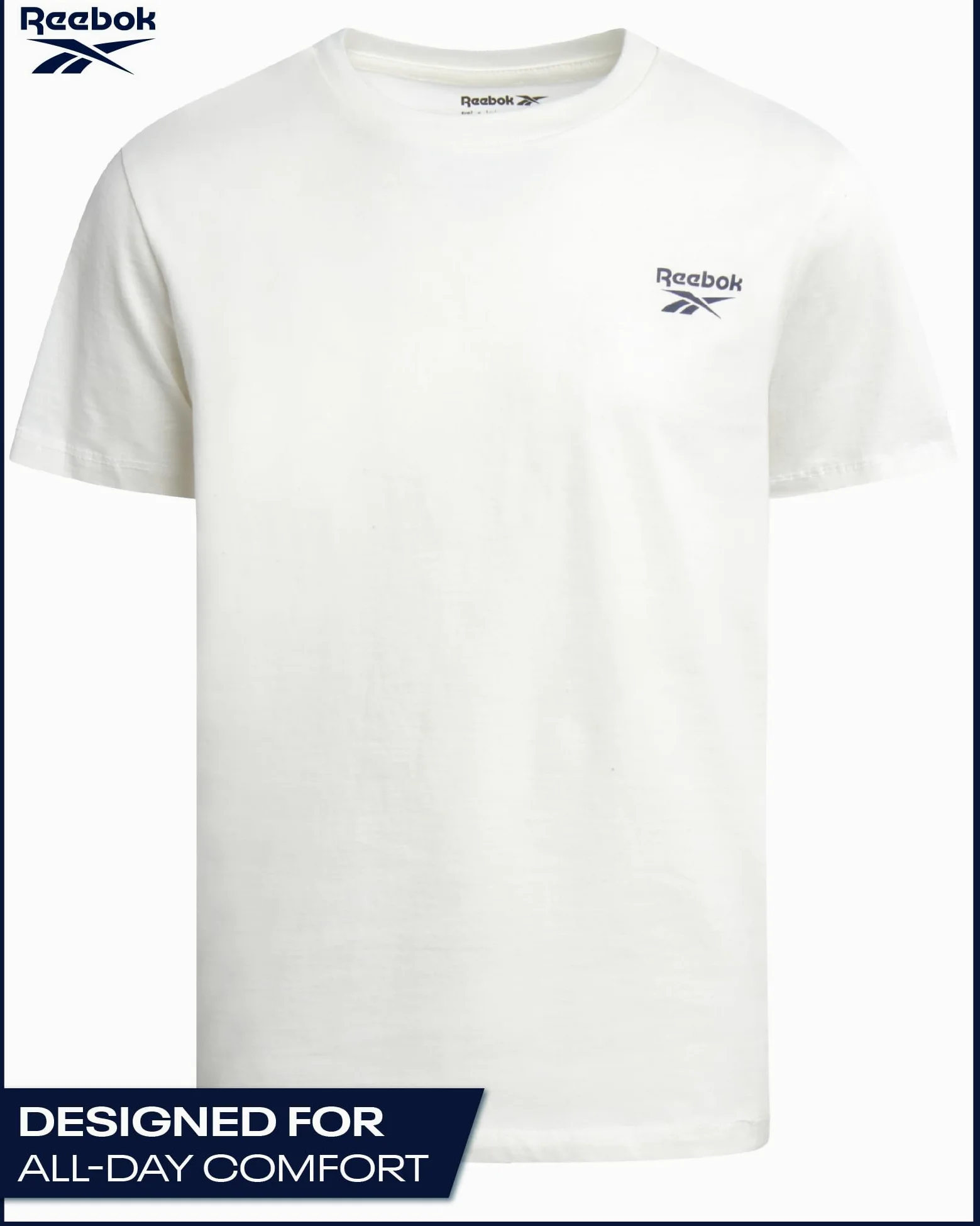 Reebok Conjunto deportivo de 3 piezas para niños, sudadera con capucha, pantalones deportivos y camiseta para niños (8-14)