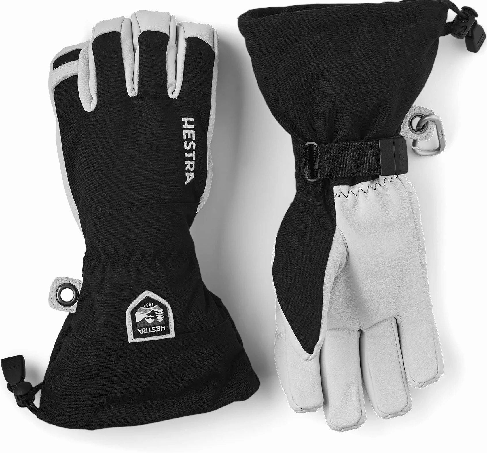 HESTRA Army Leather Heli SKI Handschuh 20254 Black