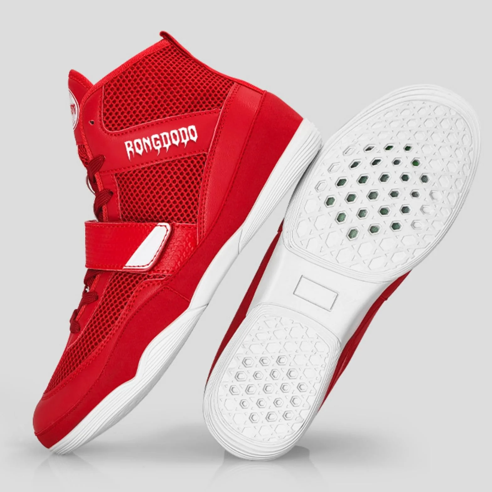 Hixingo Zapatos de Boxeo para Hombre Mujer 36-46, Zapatillas Boxeo Hombre Mujer Cons Uelas de Goma Antideslizantes Zapatillas Lucha Libre Ligero y Respirable