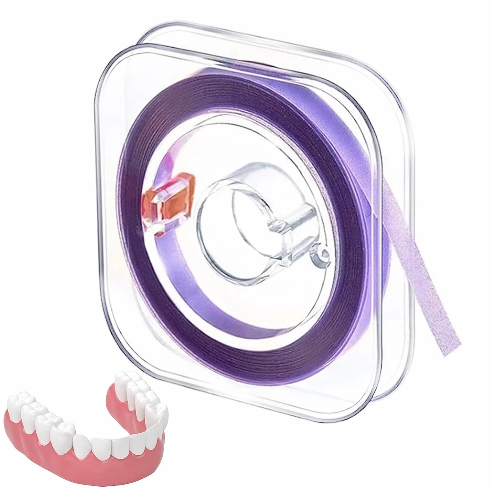 Papel de Lija Dental 50μm Tiras de Pulido Dental 4 mm x 6 m