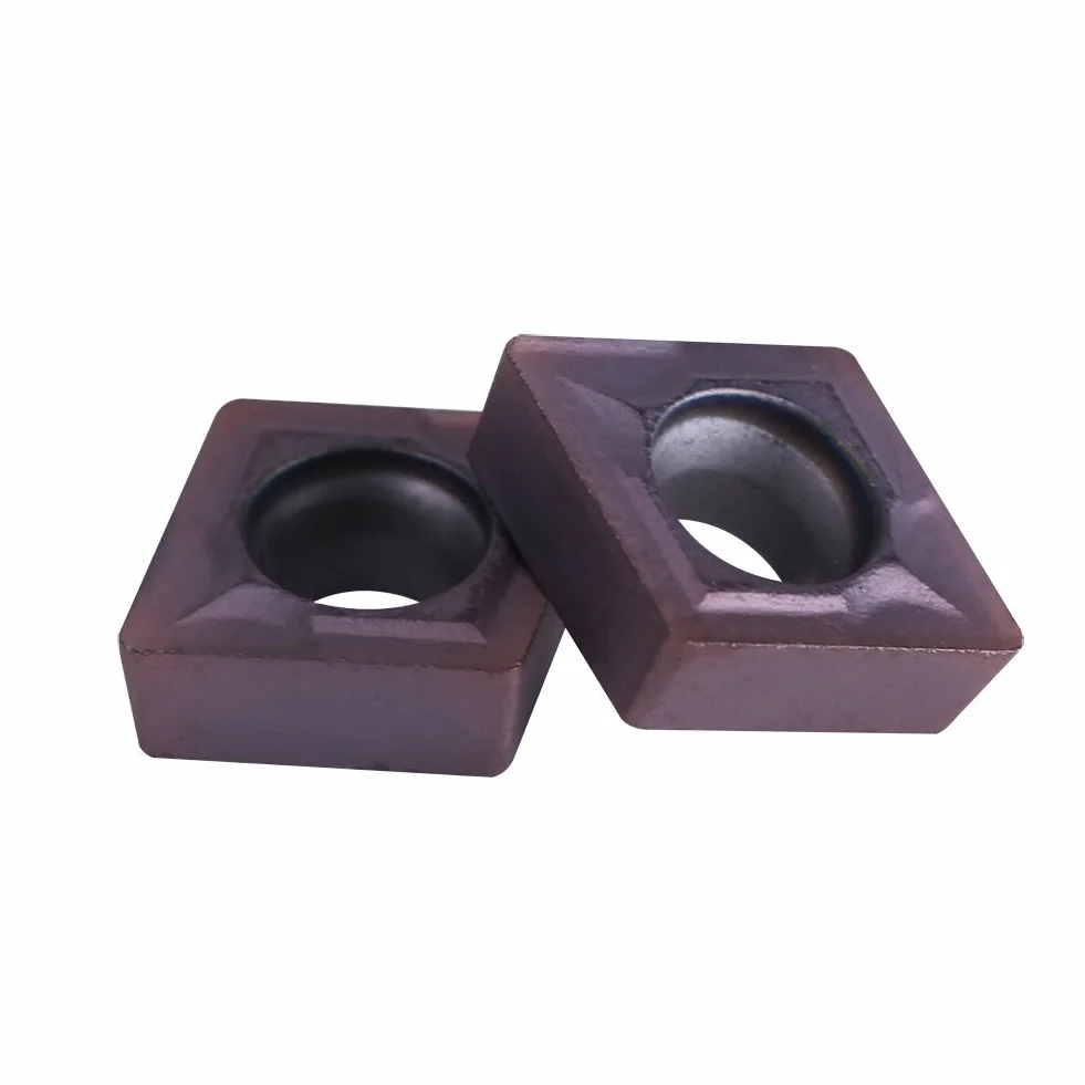 CCMT060204 VP15TF Insertos de Carburo CNC para Acero Regular