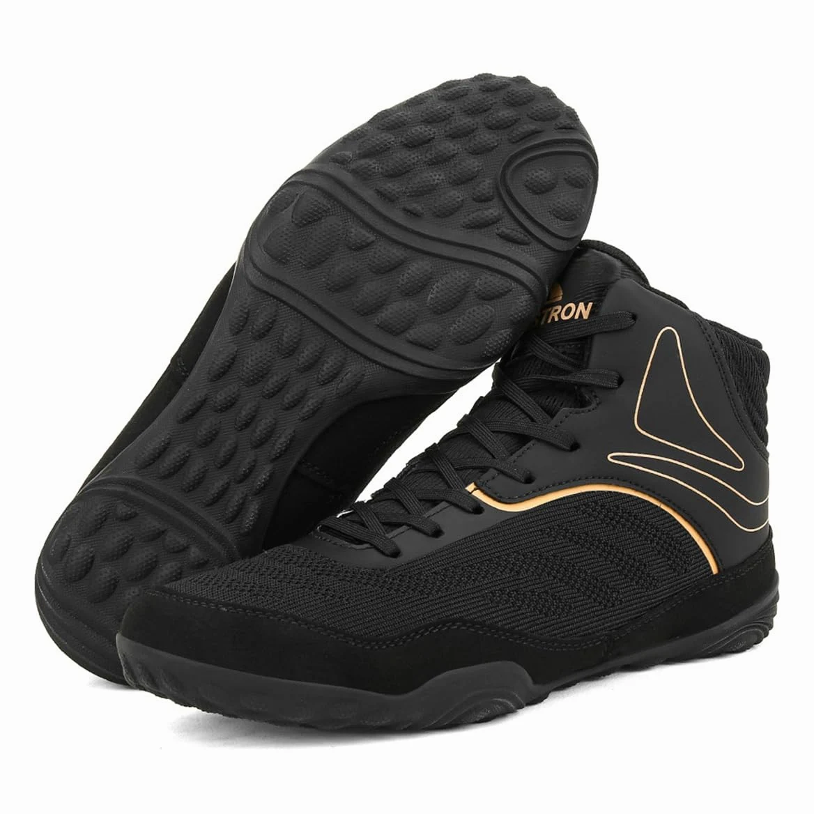 Zapatos Deportivos De Lucha Libre, Bota De Combate De Boxeo De Malla Antideslizante Calzado De Entrenamiento De Kickboxing De Peso Ligero para Adultos Masculinos