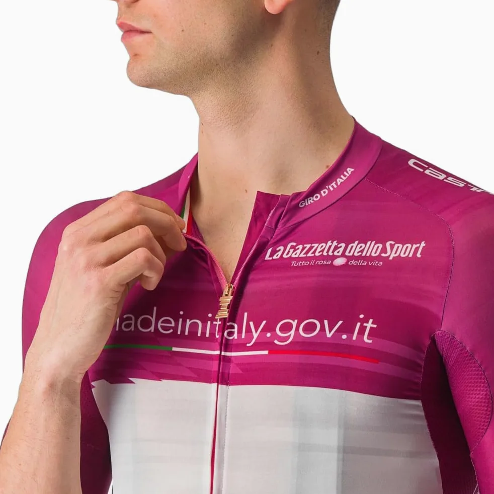 CASTELLI #Giro106 Race Jersey Camiseta TÉCNICA Hombre (Pack de 1)