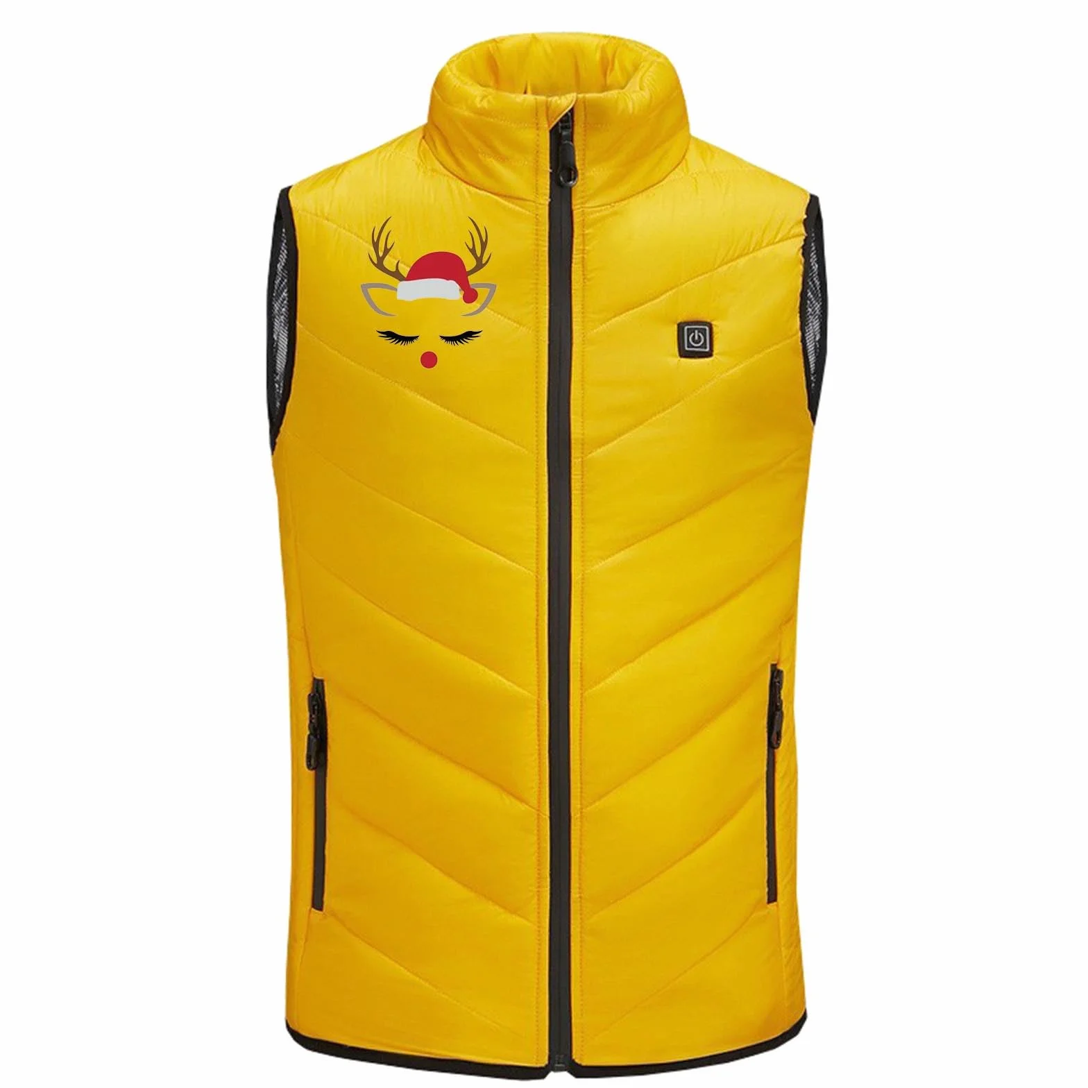 Chaleco Calefactable Chaleco Calefactable Para NiñOs Chaleco de Forro Polar Chaqueta EléCtrica Con CalefaccióN Con 2 Zonas de Calentamiento Para Exterior CáMping Chaleco TéRmico Para NiñOs Y NiñAs