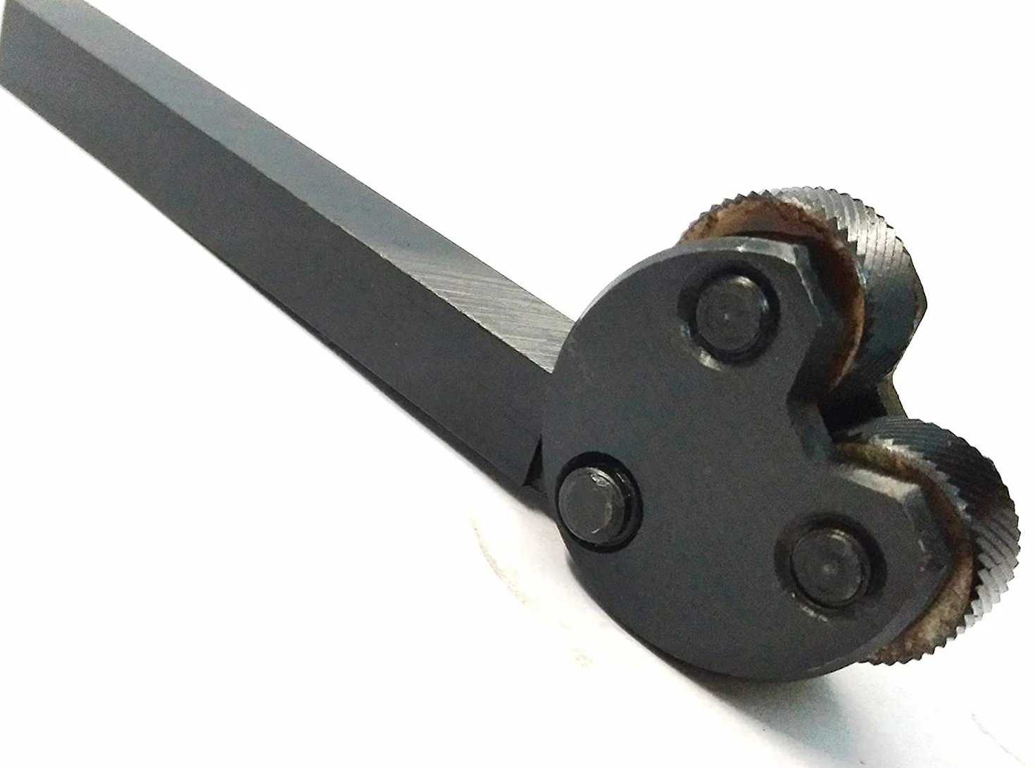 PRAZTCH KNURLING Cabeza de pivote Diamante Patrón de paso medio 1/2" SQ. Shank