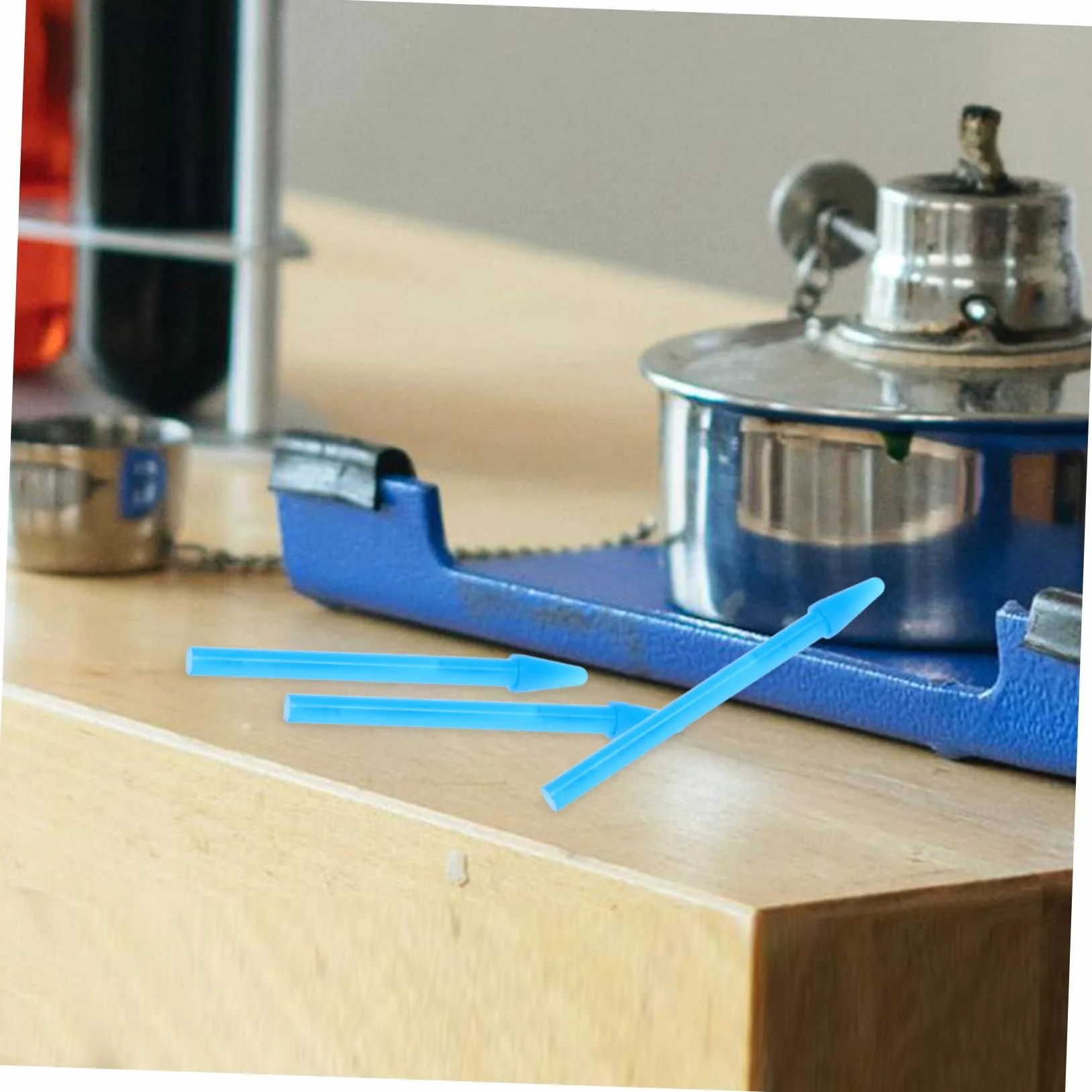 Garneck Tubo Plana de Muestras Tapa para Almacenamiento Varillas Microcentrífuga Plástico 1.5 Ml 100 Piezas Laboratorio