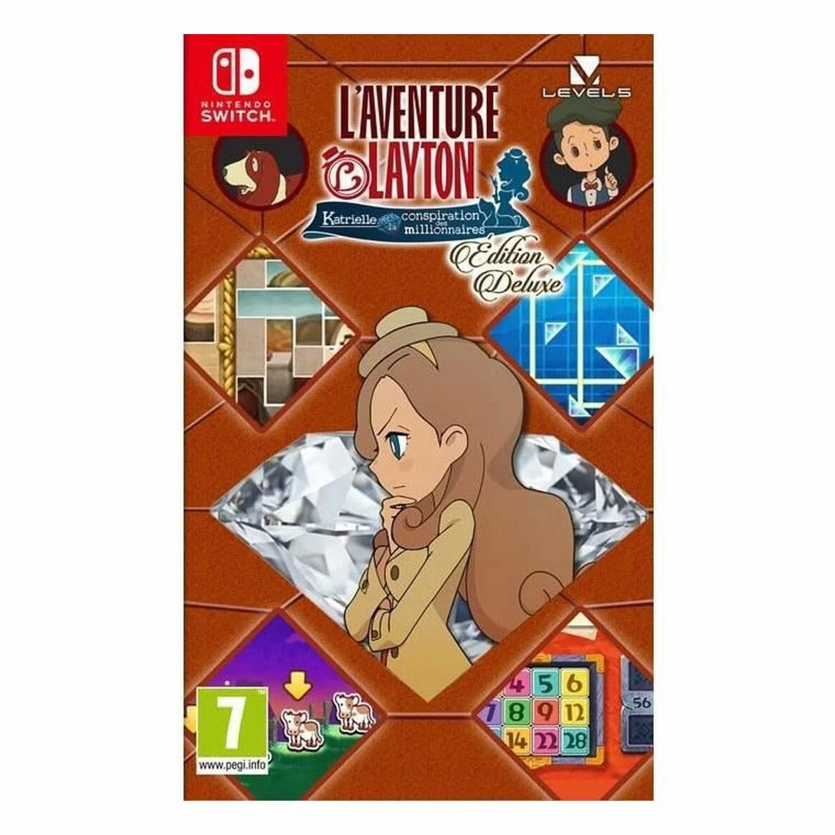 Nintendo LAYTON’S MYSTERY JOURNEY: Katrielle and the Millionaires’ Conspiracy - Deluxe Edition Anglais, Français Ni