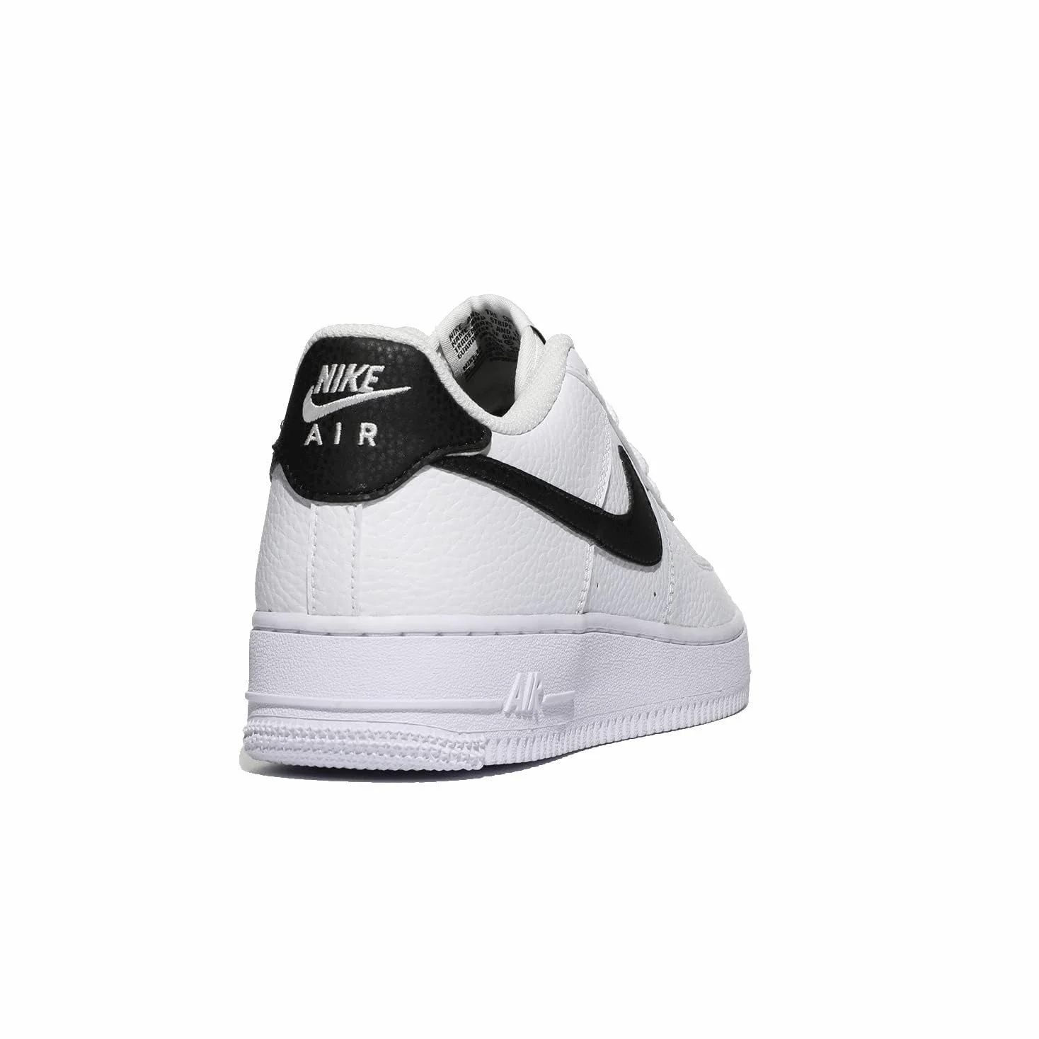 NIKE Air Force 1 (Gs), Zapatillas Niños, Blanco (White/Black/White), 37.5 EU